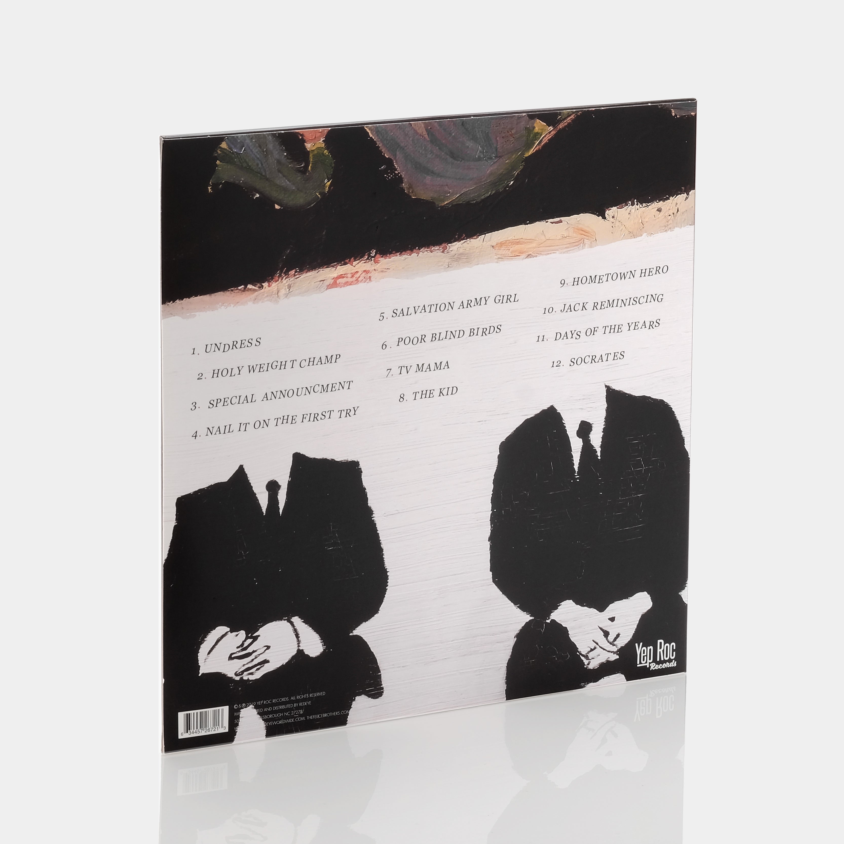 The Felice Brothers - Undress LP Red & Black Vinyl Record