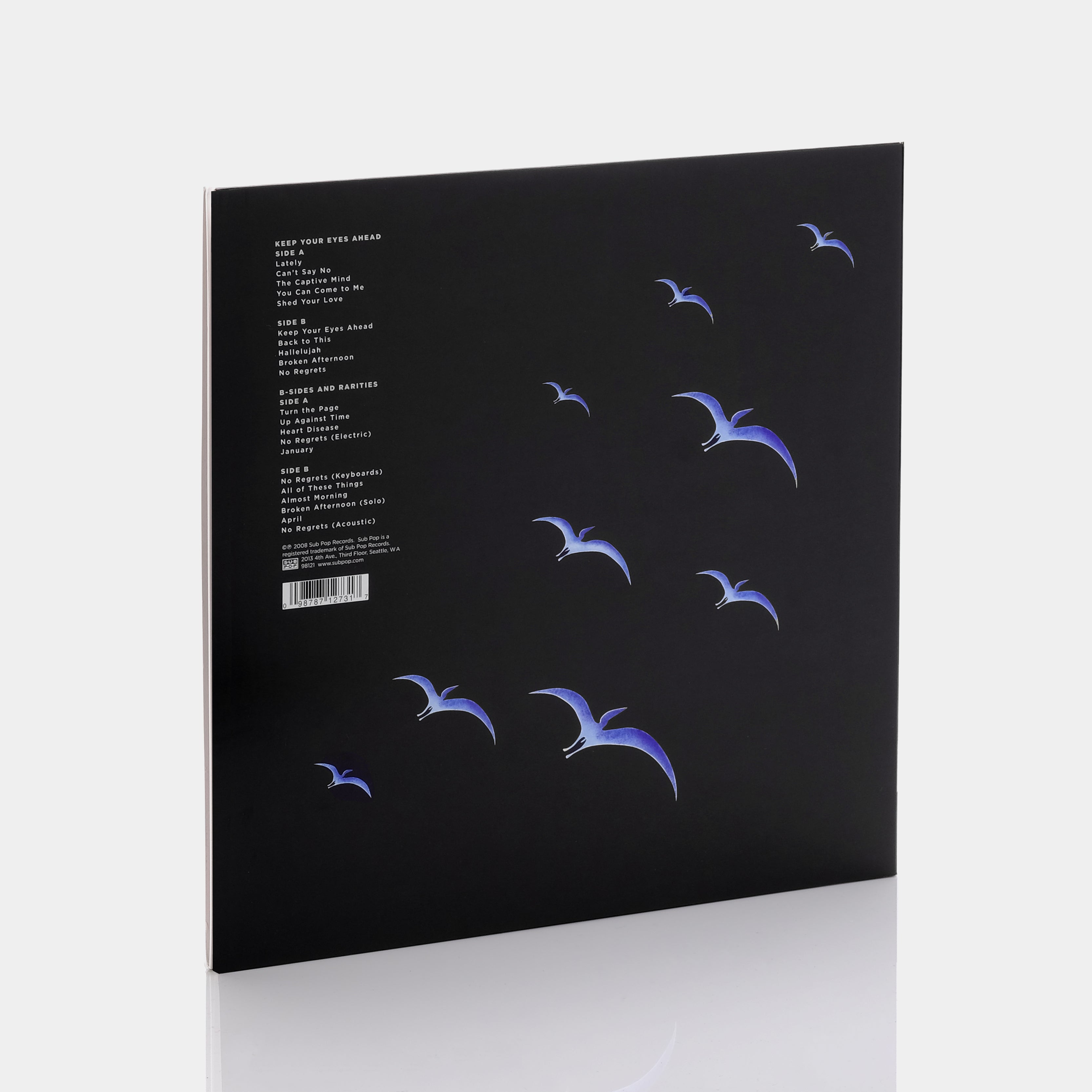 The Helio Sequence - Keep Your Eyes Ahead (Deluxe Edition) 2xLP Blue Vinyl Record