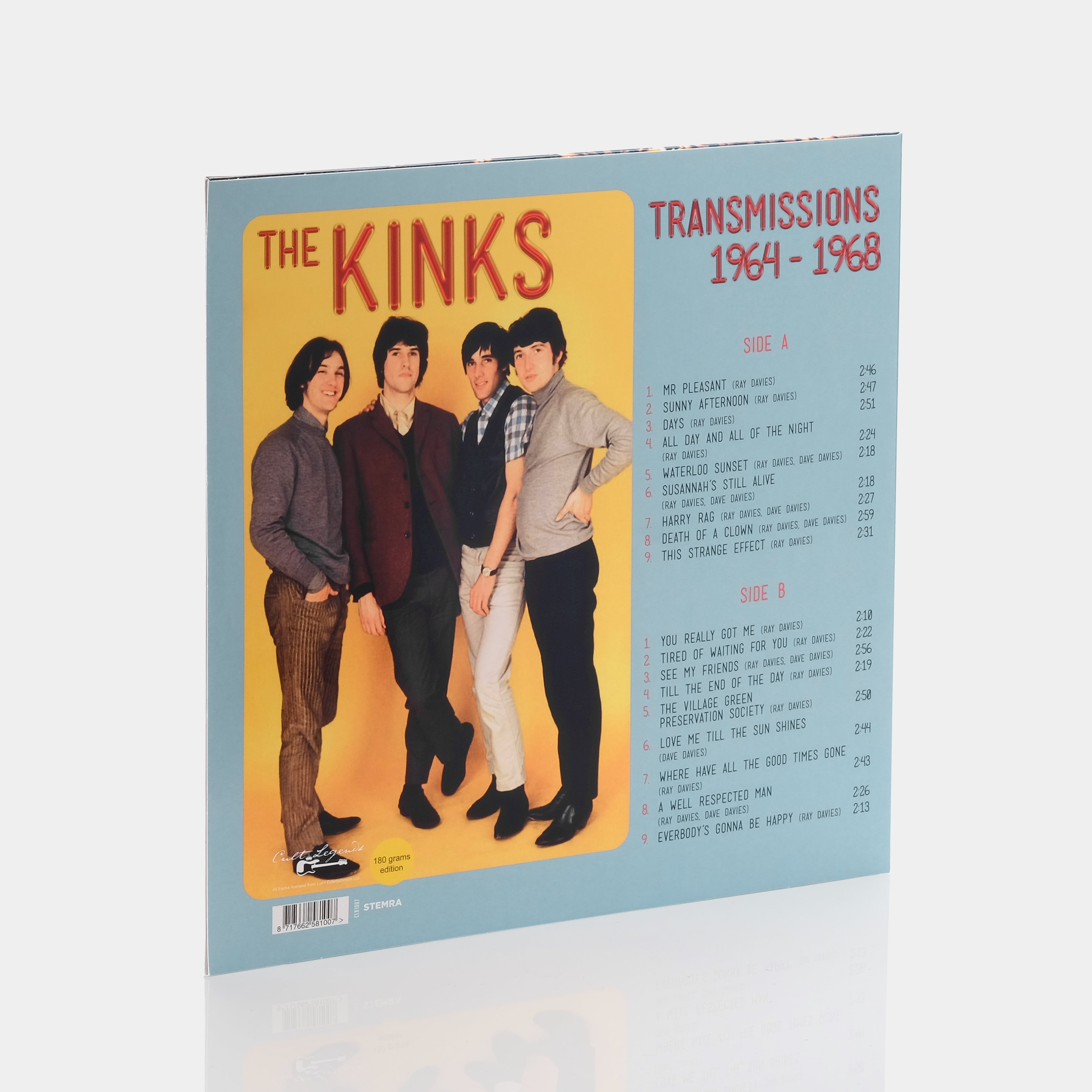 The Kinks - Transmissions 1964-1968 LP Vinyl Record