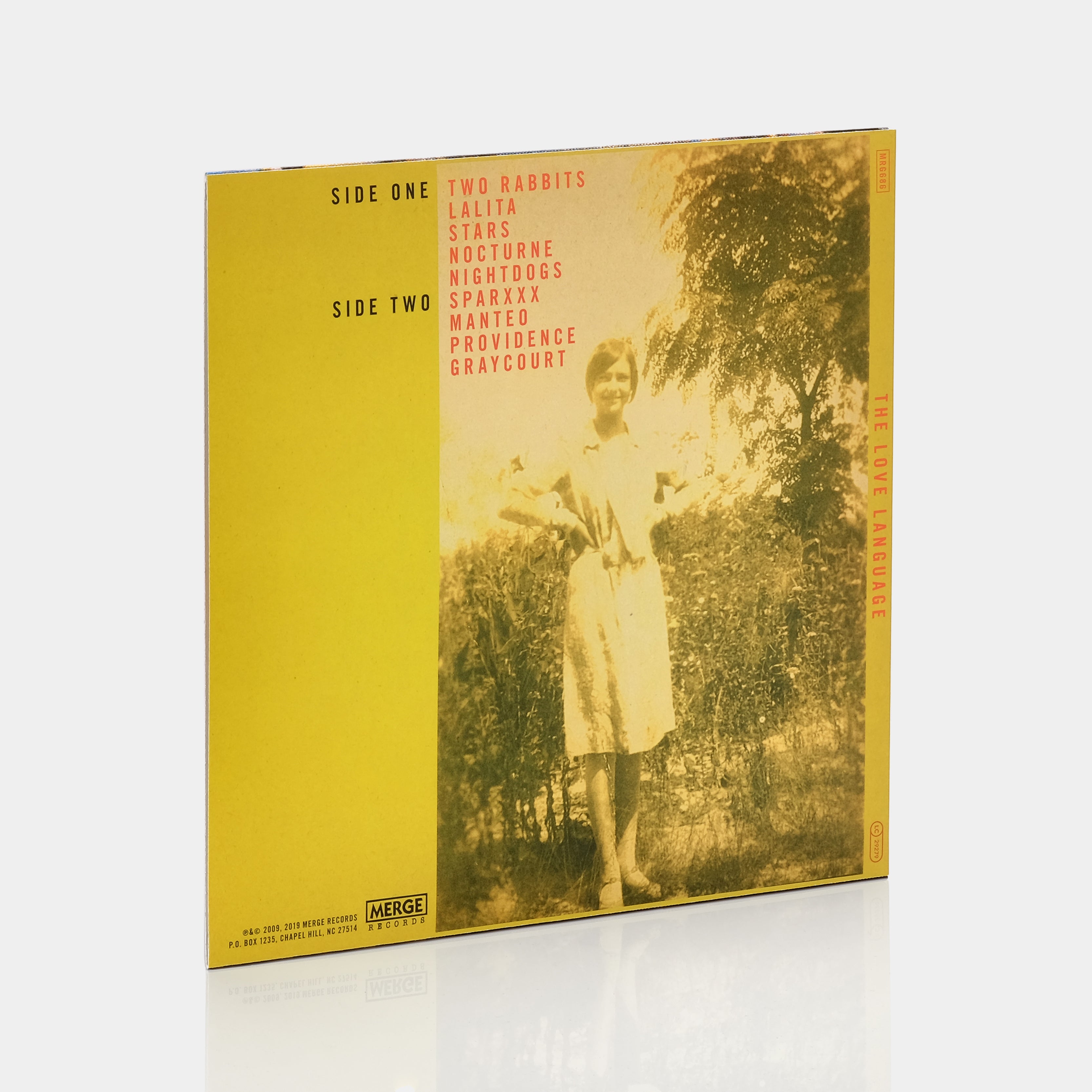 The Love Language - The Love Language (Peak Vinyl Edition) LP Yellow Marble Vinyl Record