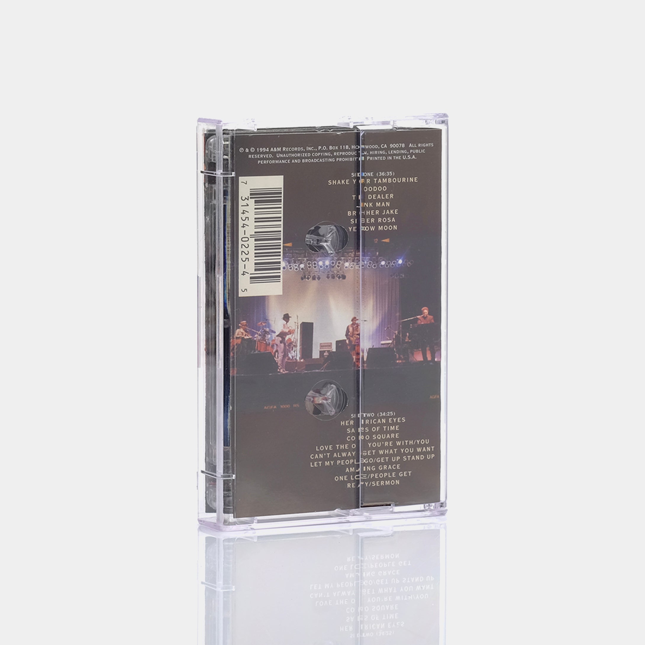 The Neville Brothers - Live On Planet Earth Cassette Tape