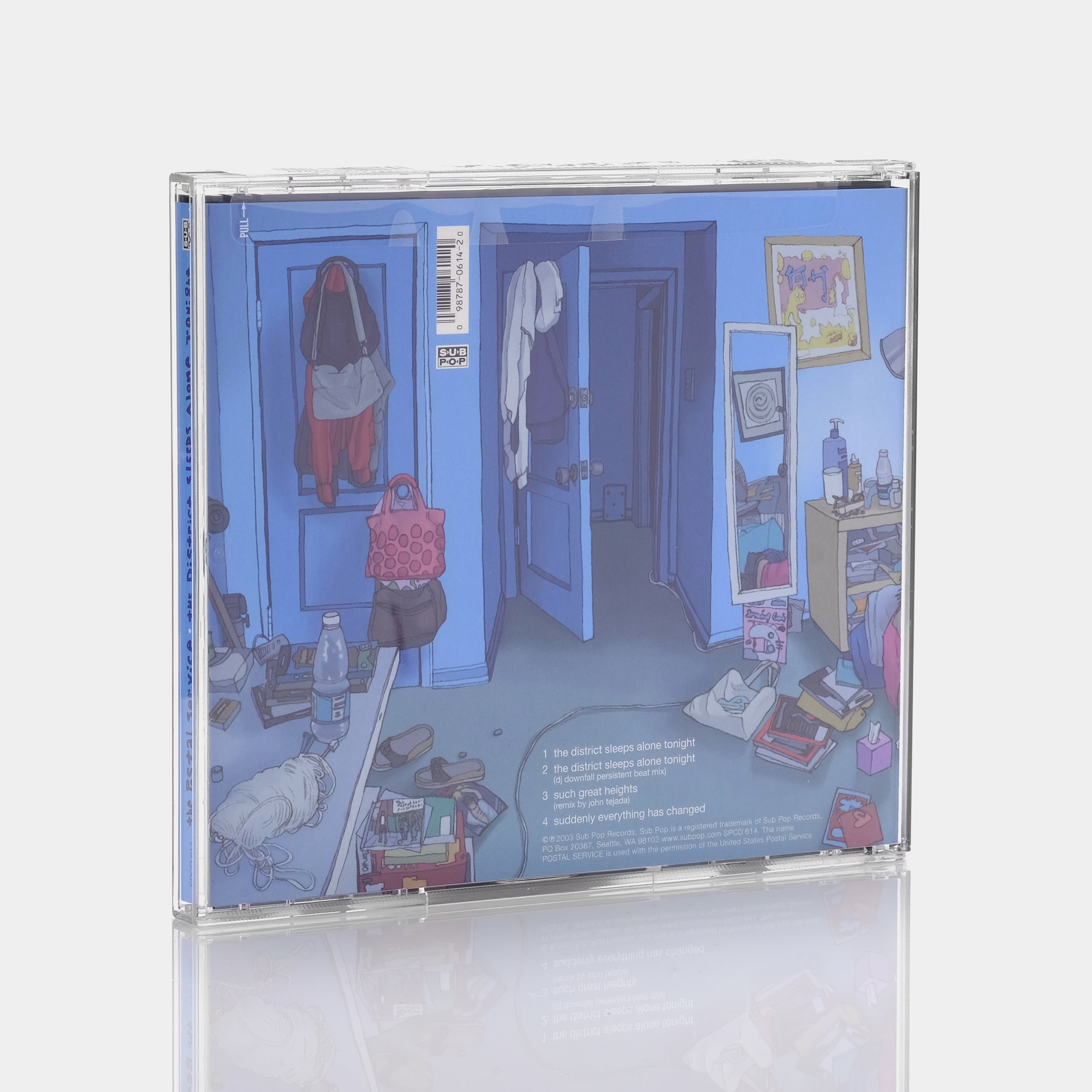 The Postal Service - The District Sleeps Alone Tonight CD