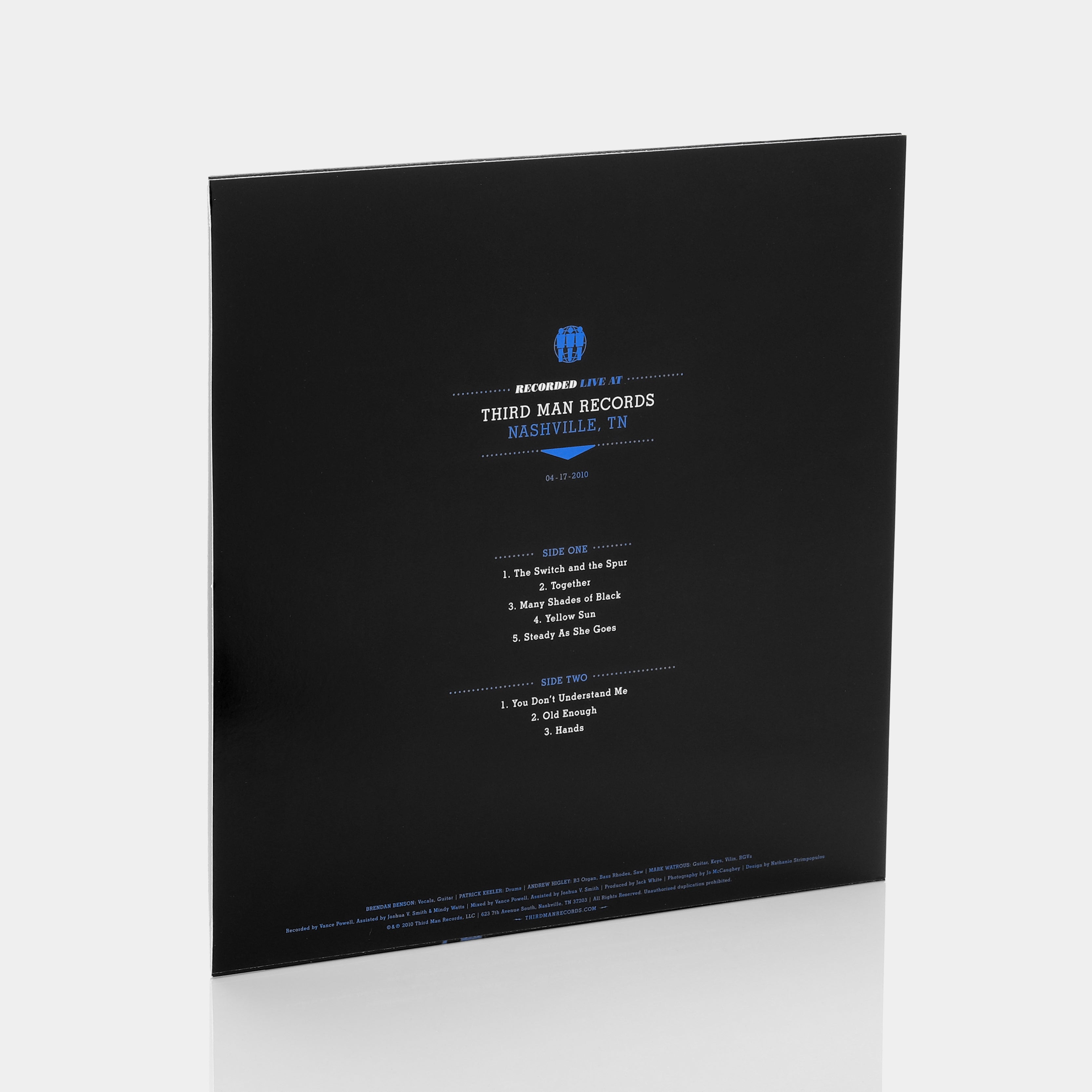 The Racontwoers - Live At Third Man Records LP Vinyl Record