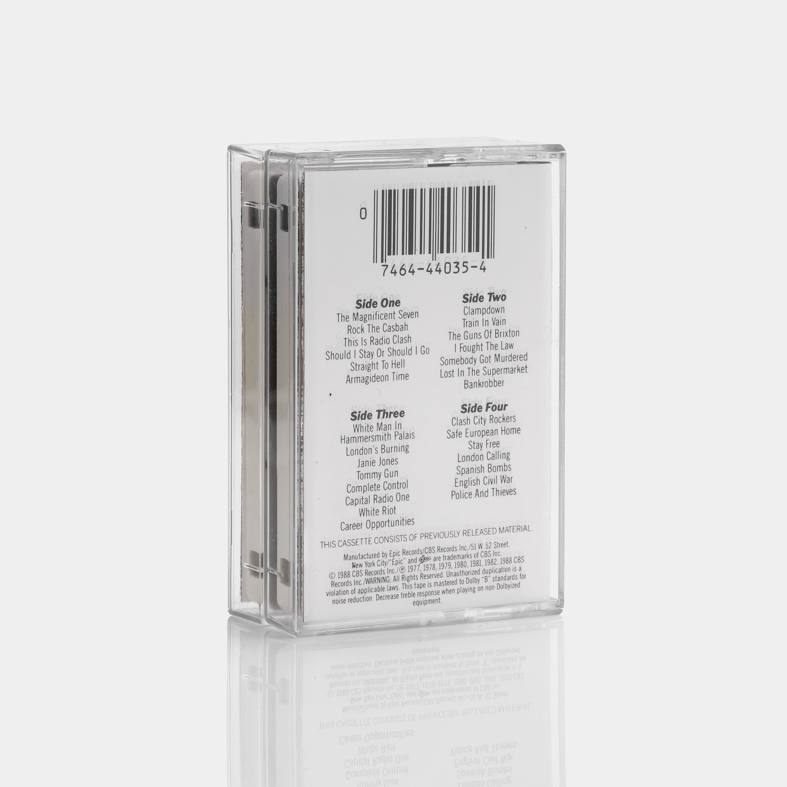 The Story Of The Clash Volume 1 Cassette Tapes