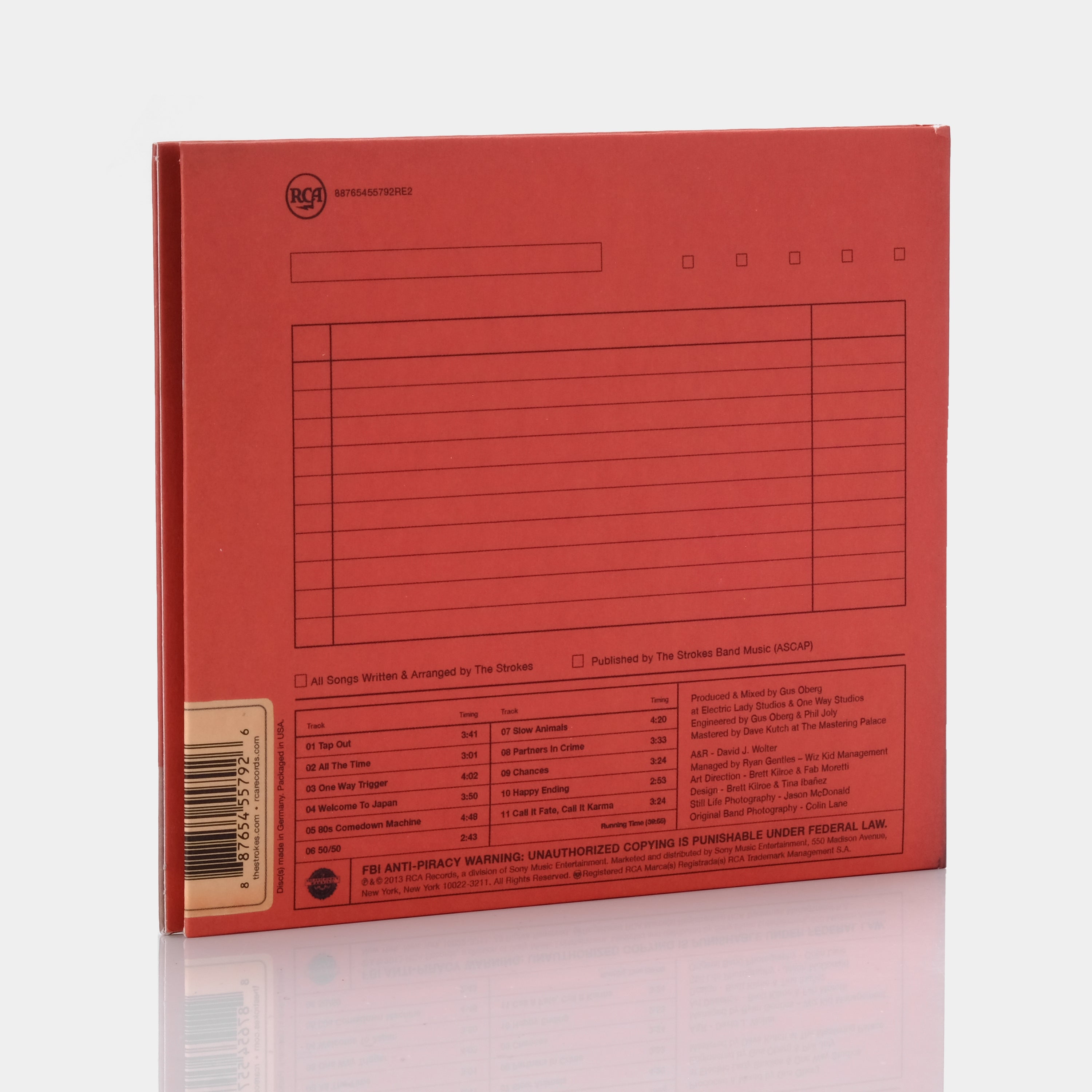 The Strokes - Comedown Machine CD