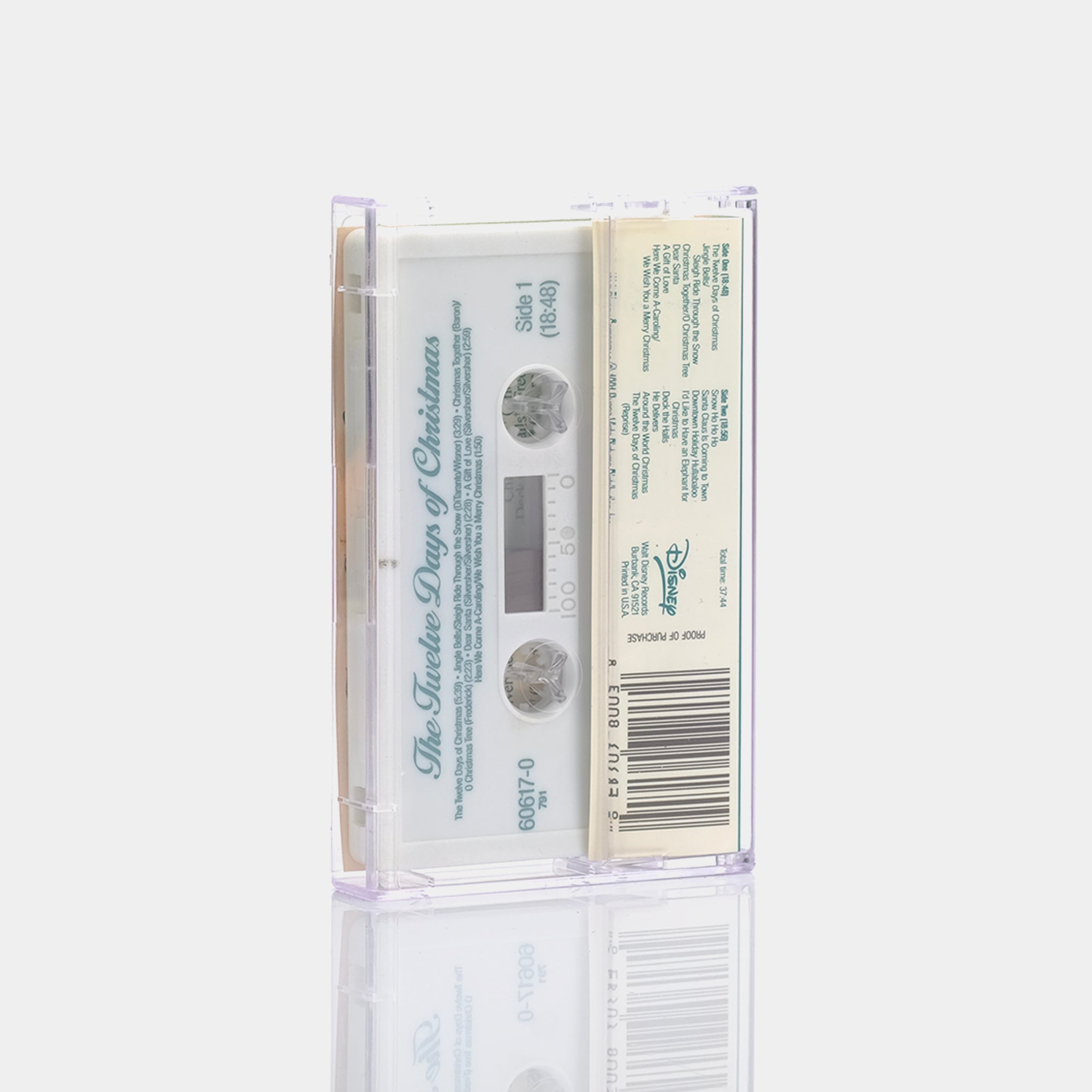 Disney - The Twelve Days of Christmas Cassette Tape