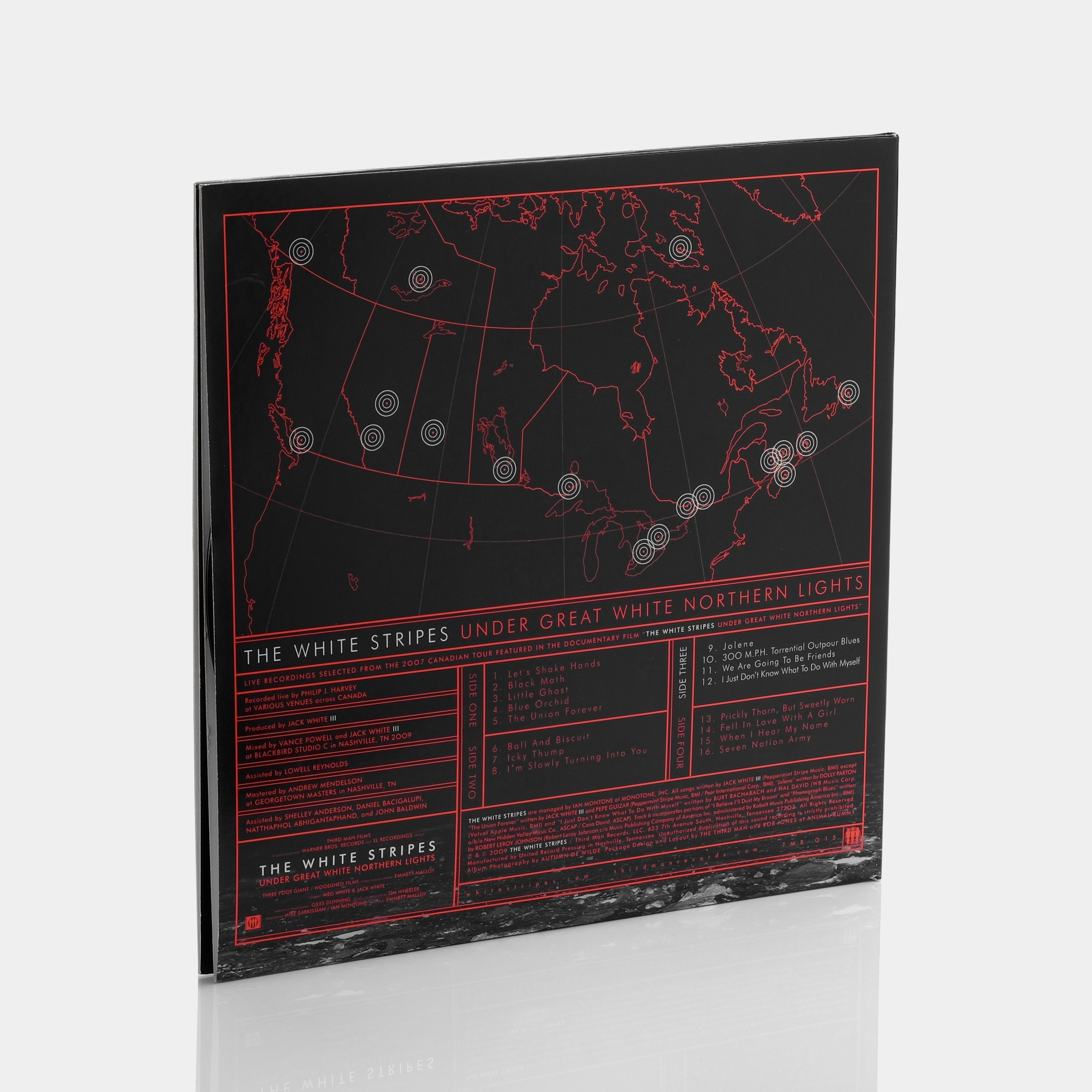 The White Stripes - Under Great White Northern Lights 2xLP Vinyl Record