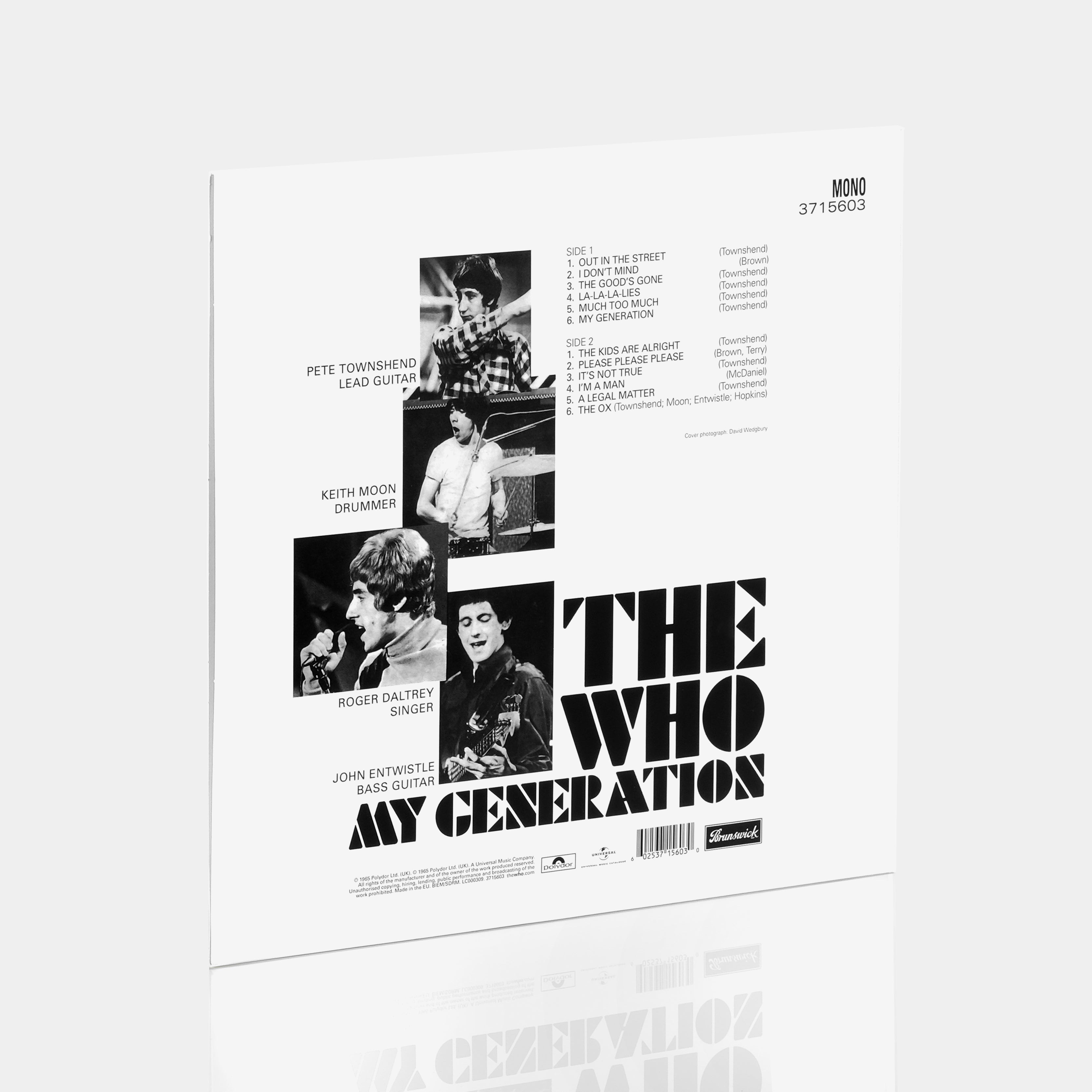 The Who - My Generation LP Vinyl Record