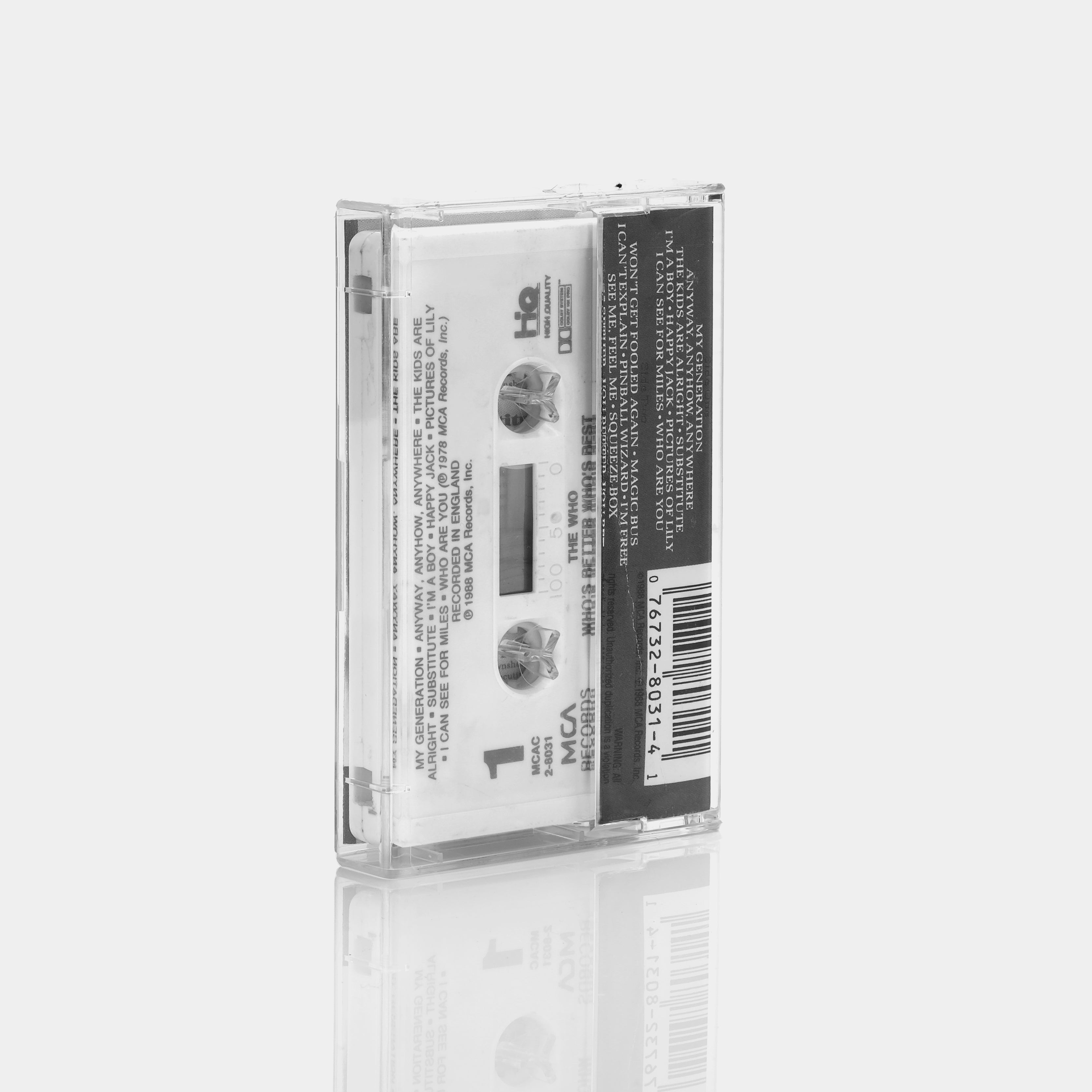 The Who - Who's Better, Who's Best Cassette Tape