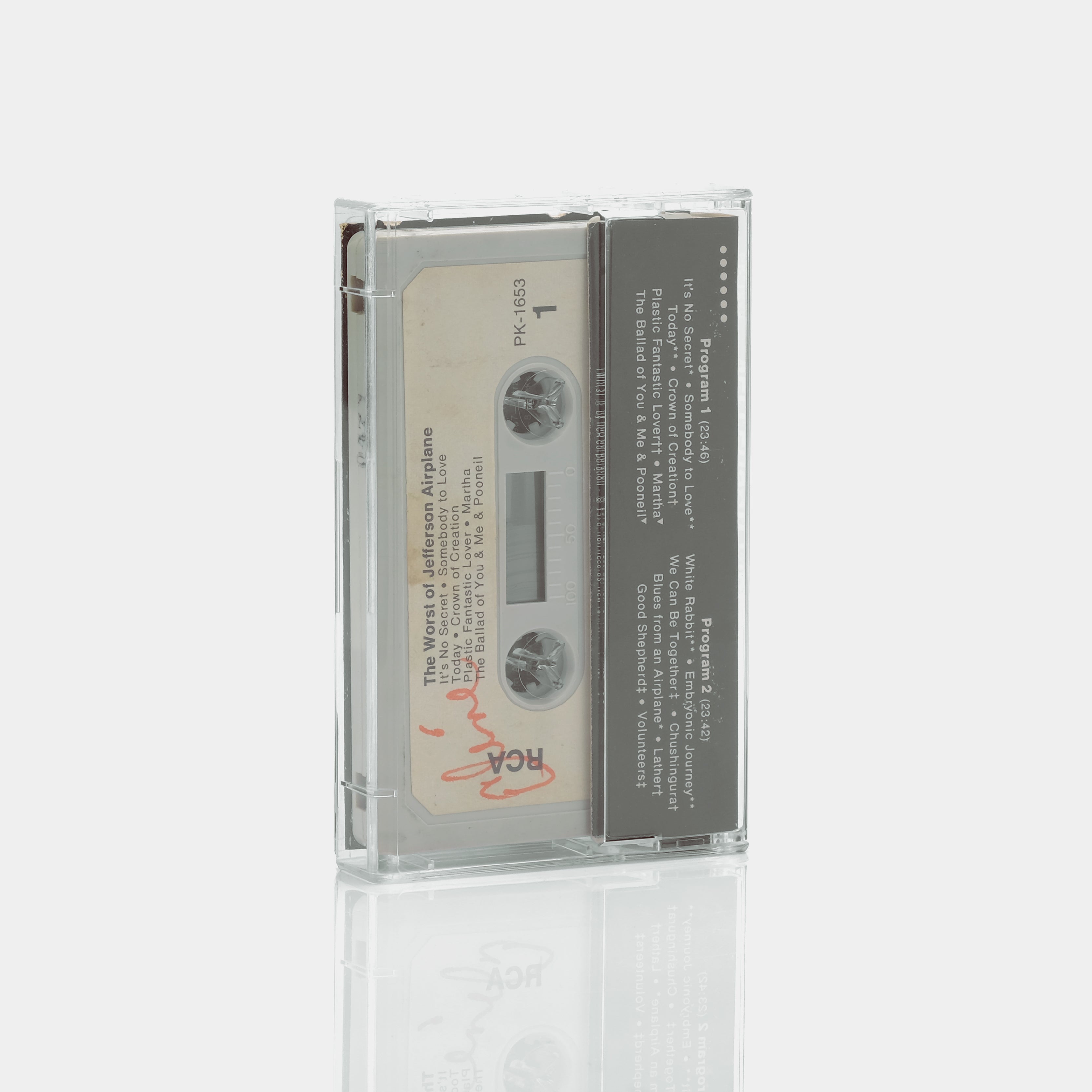 Jefferson Airplane - The Worst Of Jefferson Airplane Cassette Tape