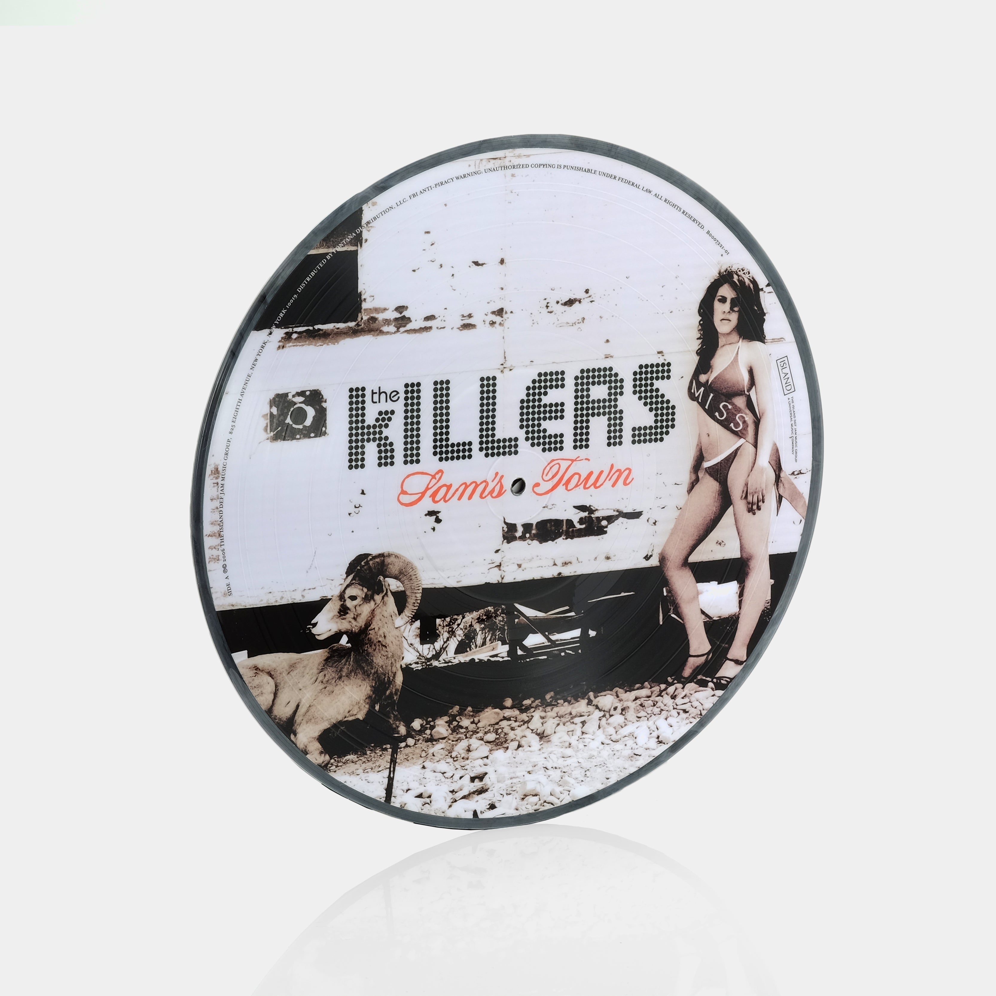 The Killers - Sam's Town LP Picture Disc Vinyl Record