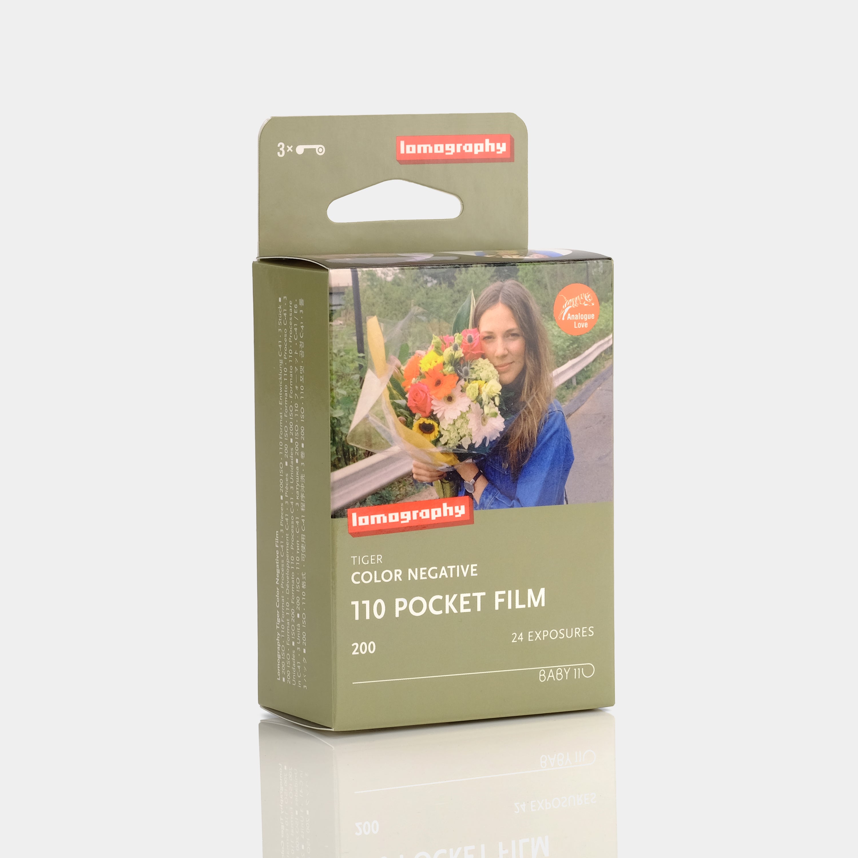 Lomography Color Tiger 200 ISO 110 Film - 3 Pack