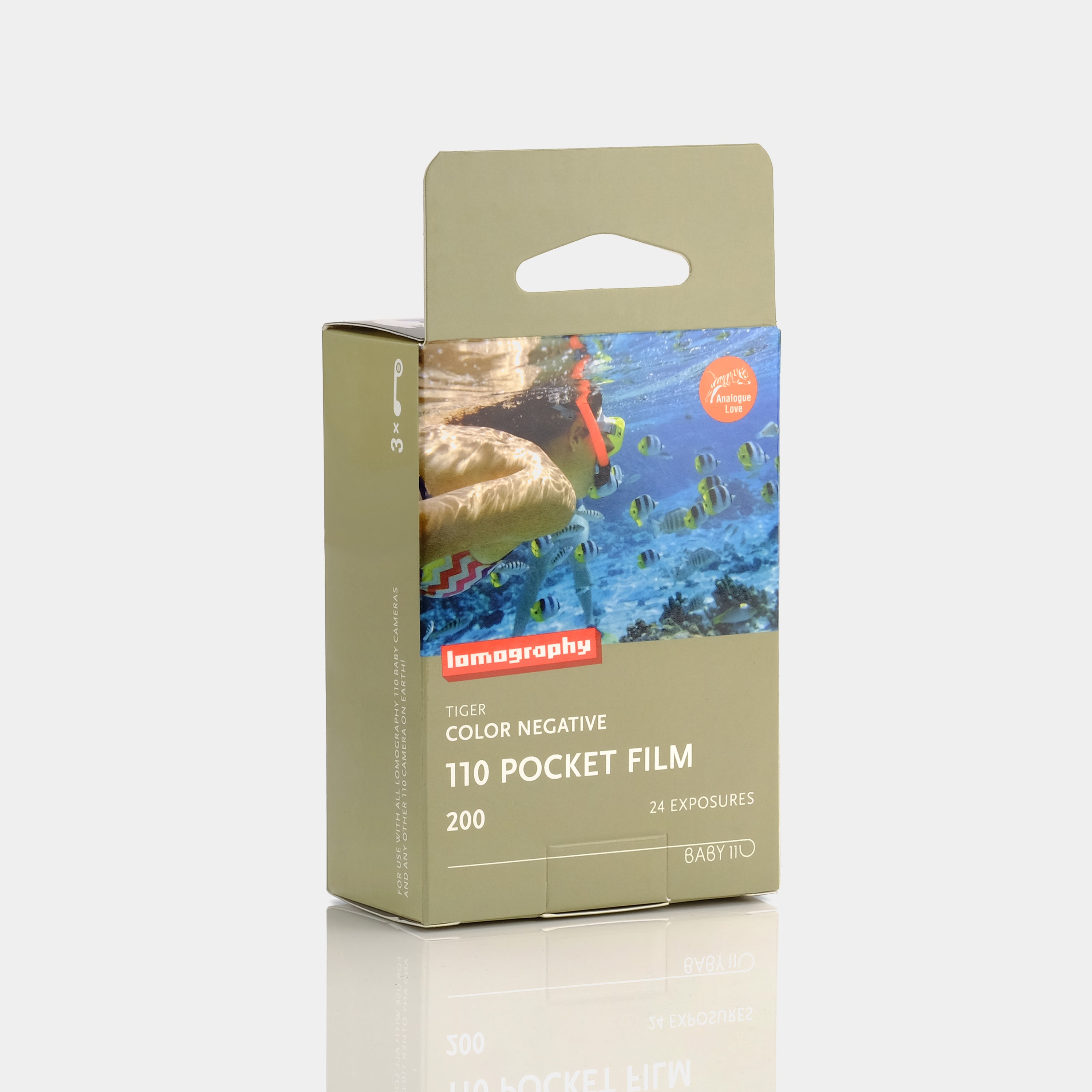 Lomography Color Tiger 200 ISO 110 Film - 3 Pack