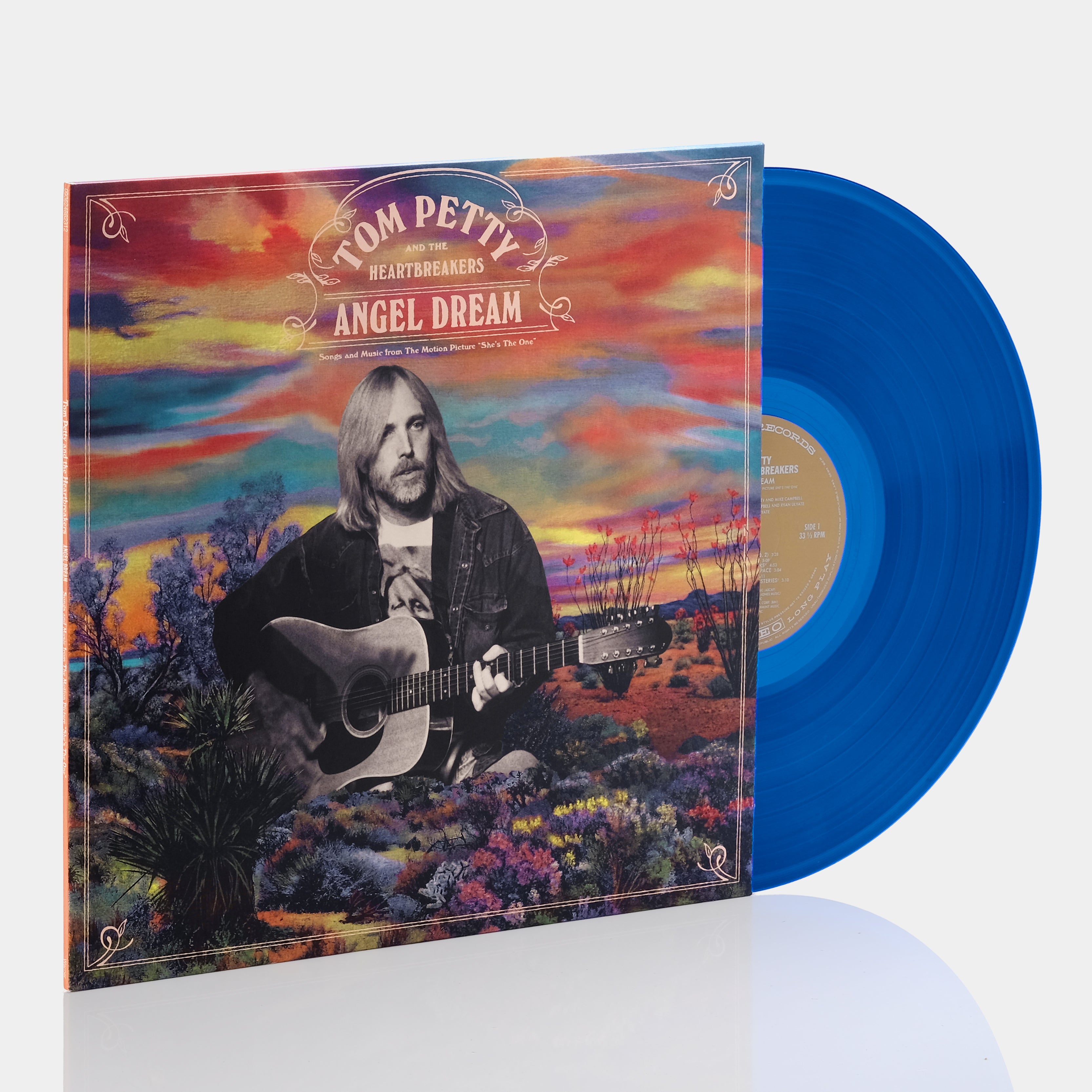 Tom Petty And The Heartbreakers - Angel Dream (Songs And Music From The Motion Picture "She's The One") 2xLP Cobalt Blue Vinyl Record