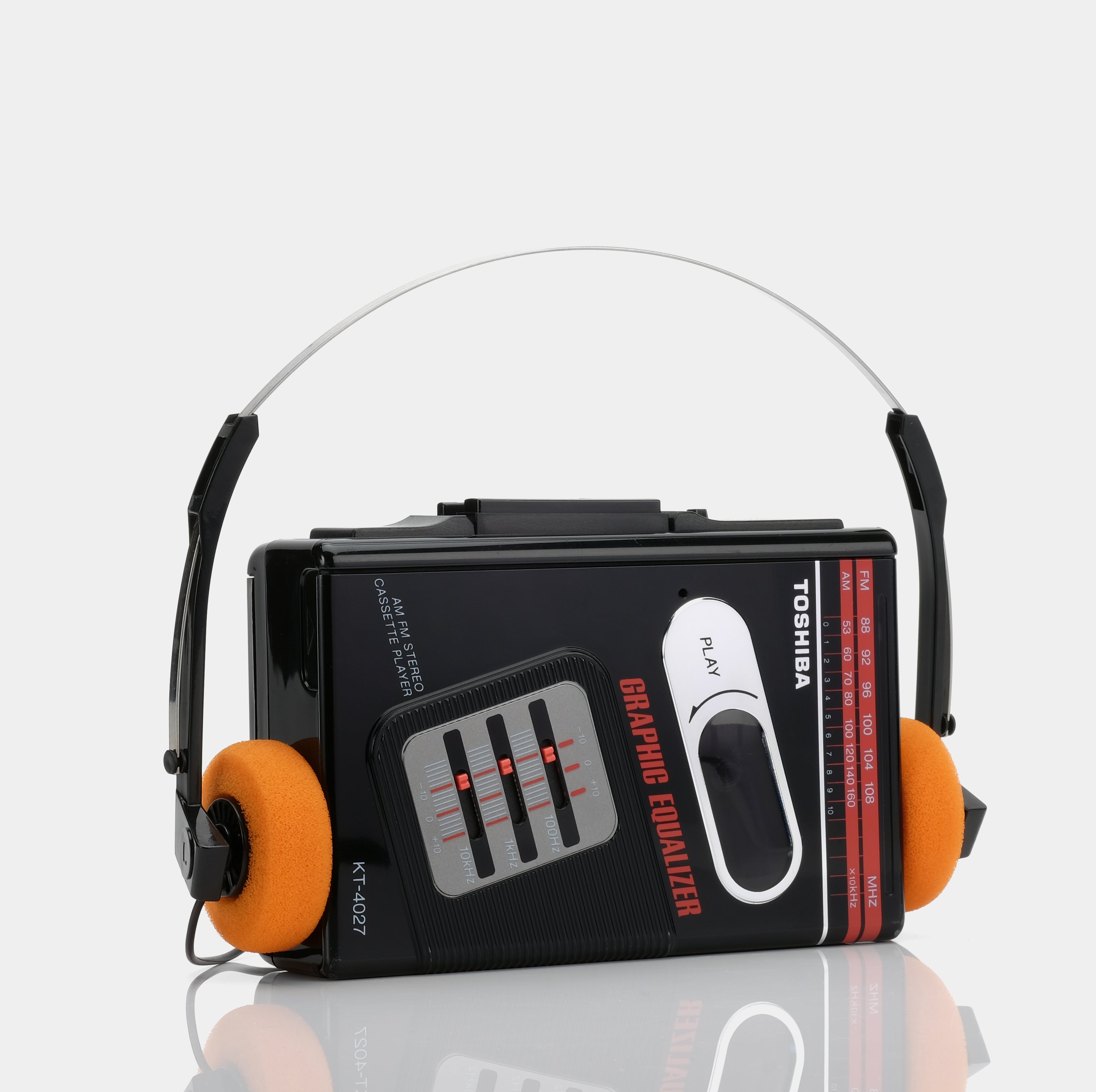 Toshiba KT-4027 Stereo AM/FM Portable Cassette Player