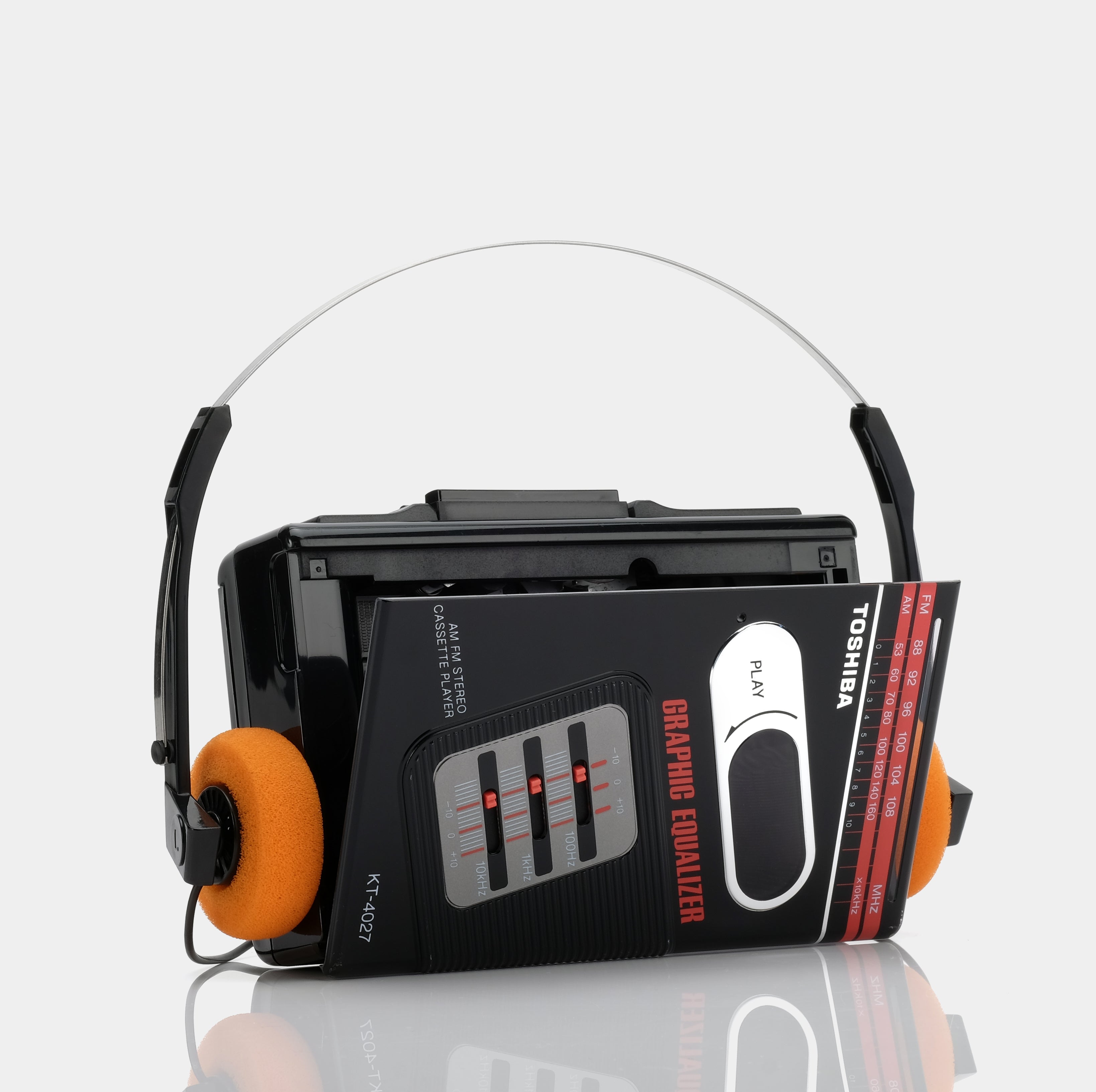 Toshiba KT-4027 Stereo AM/FM Portable Cassette Player