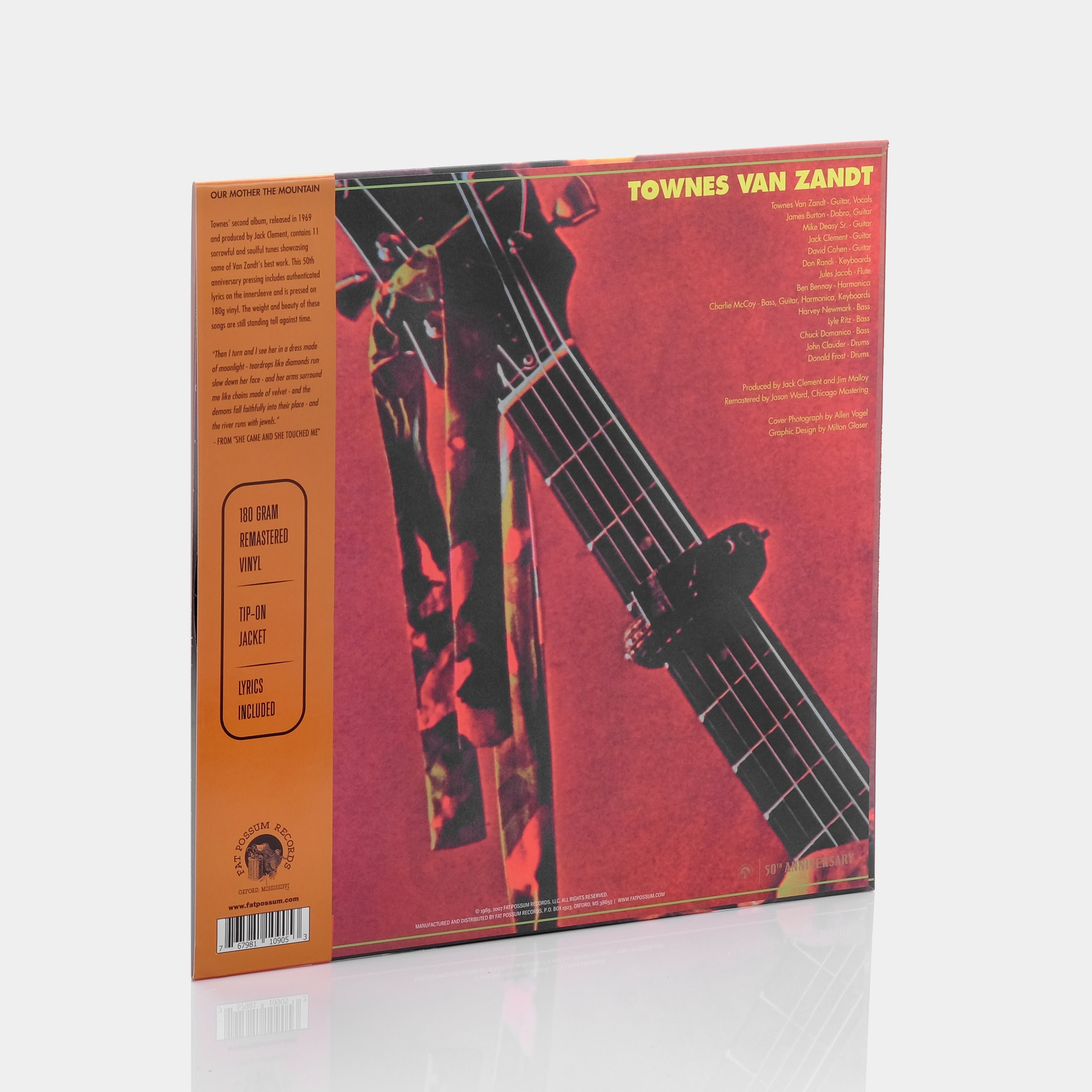 Townes Van Zandt - Our Mother The Mountain (50th Anniversary Edition) LP Vinyl Record