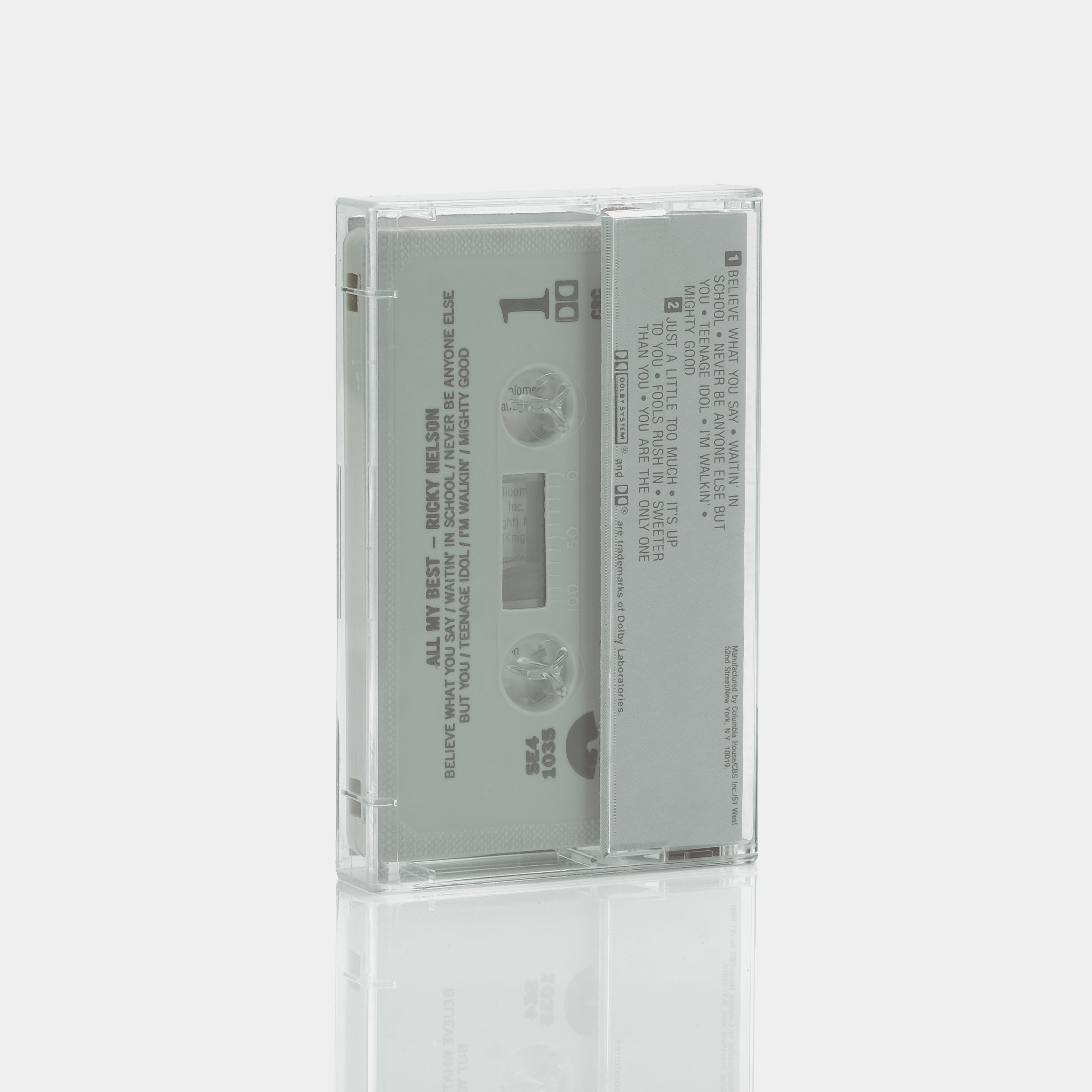 Ricky Nelson - A Tribute To Ricky Nelson, All My Best (Tape Two) Cassette Tape