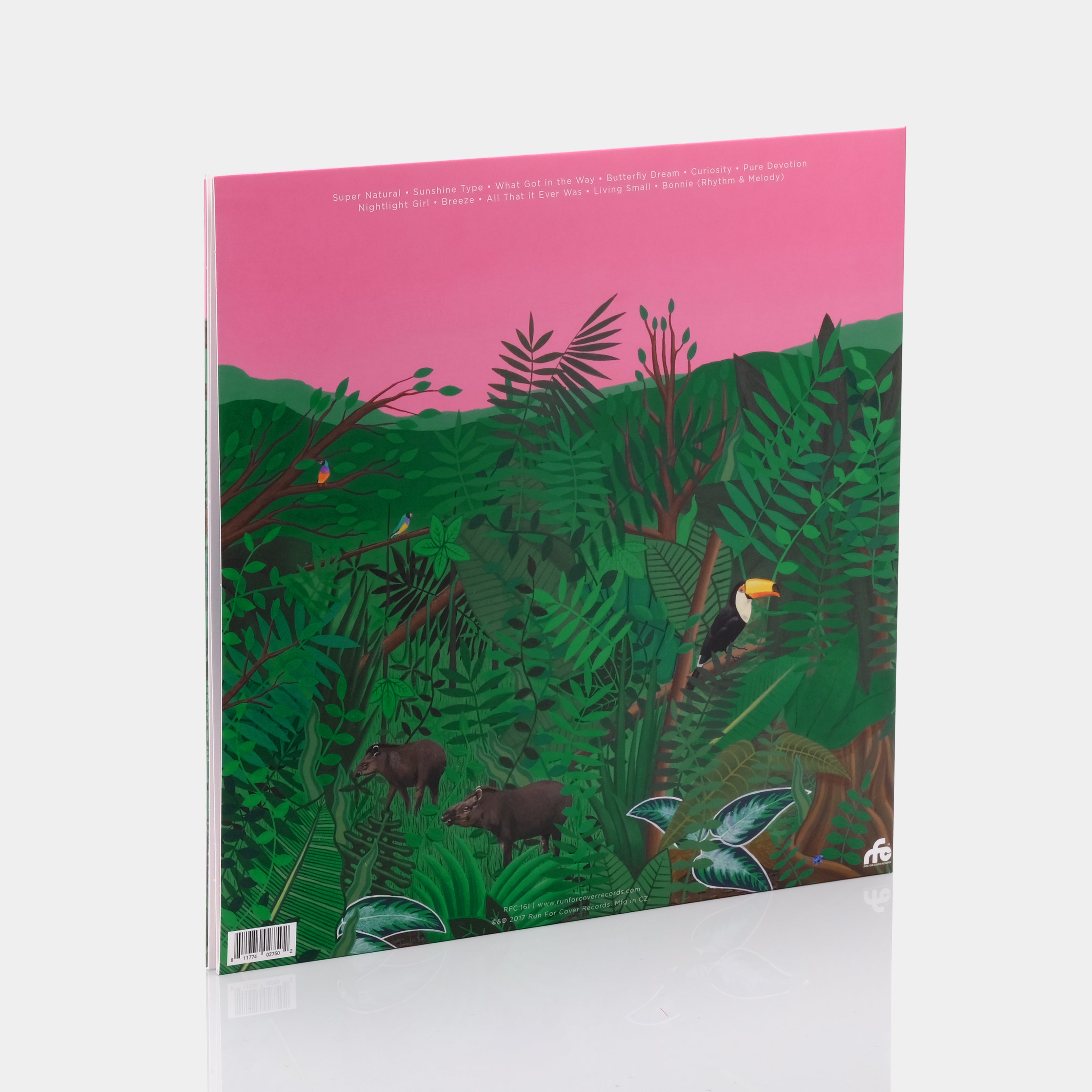 Turnover - Good Nature LP Clear & Pink Swirl Vinyl Record