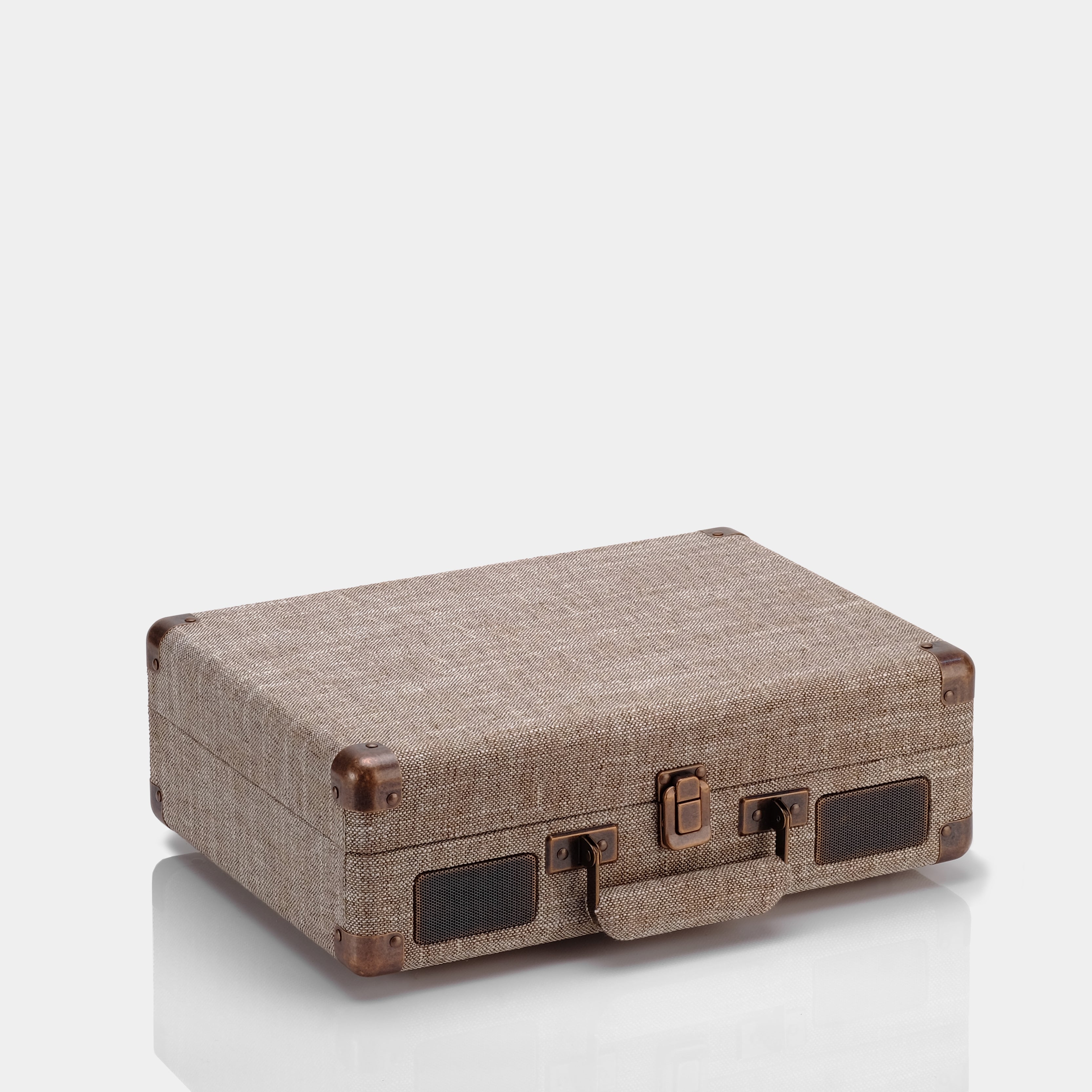 Crosley Cruiser Deluxe Havana Tweed Fabric Portable Turntable with Bluetooth