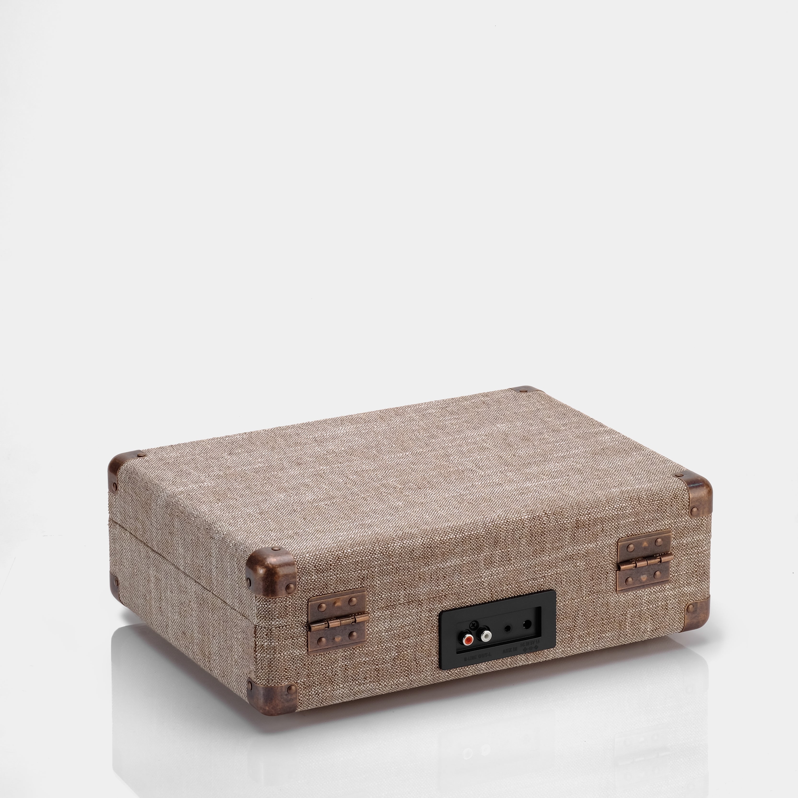 Crosley Cruiser Deluxe Havana Tweed Fabric Portable Turntable with Bluetooth