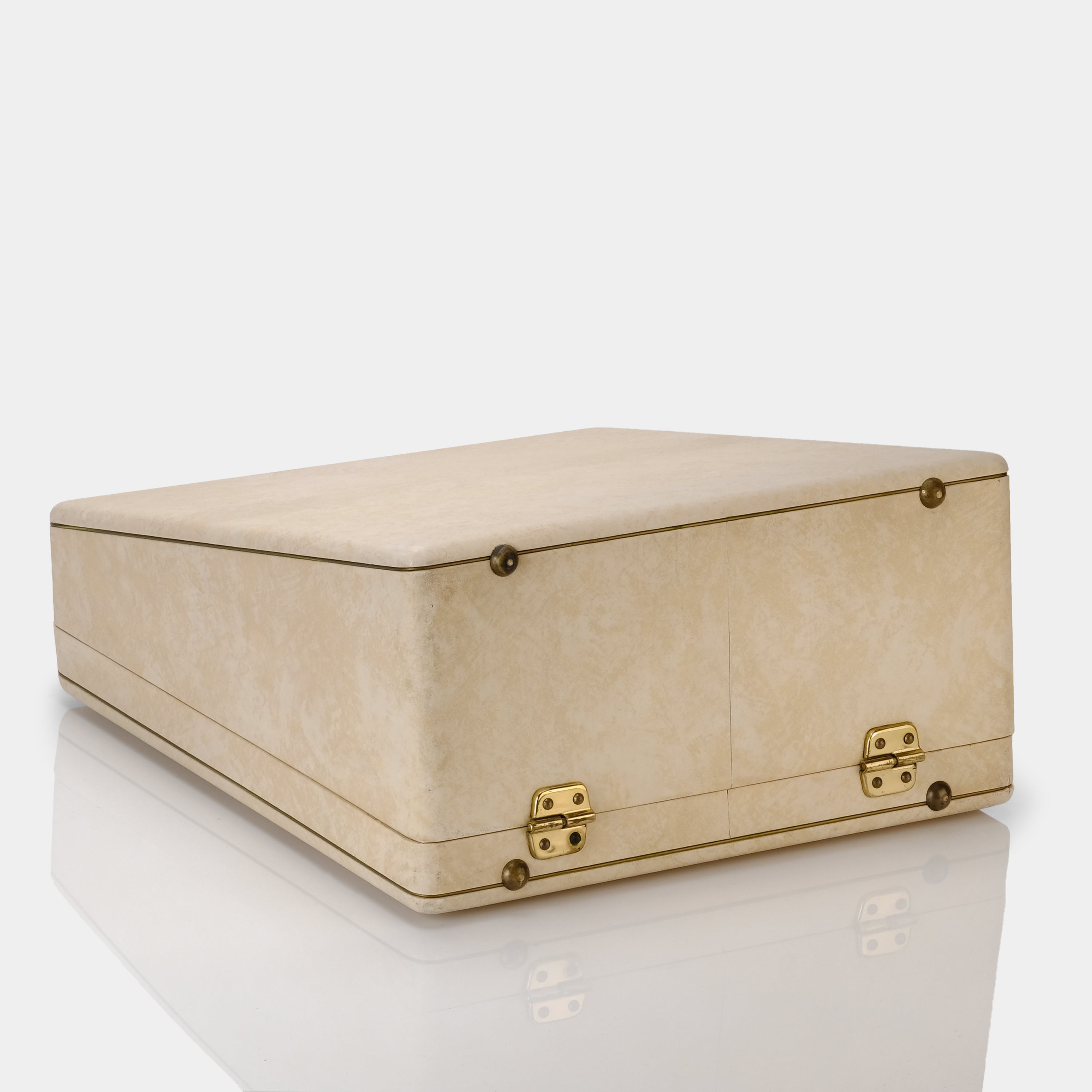 Underwood-Olivetti Studio 44 Dark Mint Green Manual Typewriter and Case