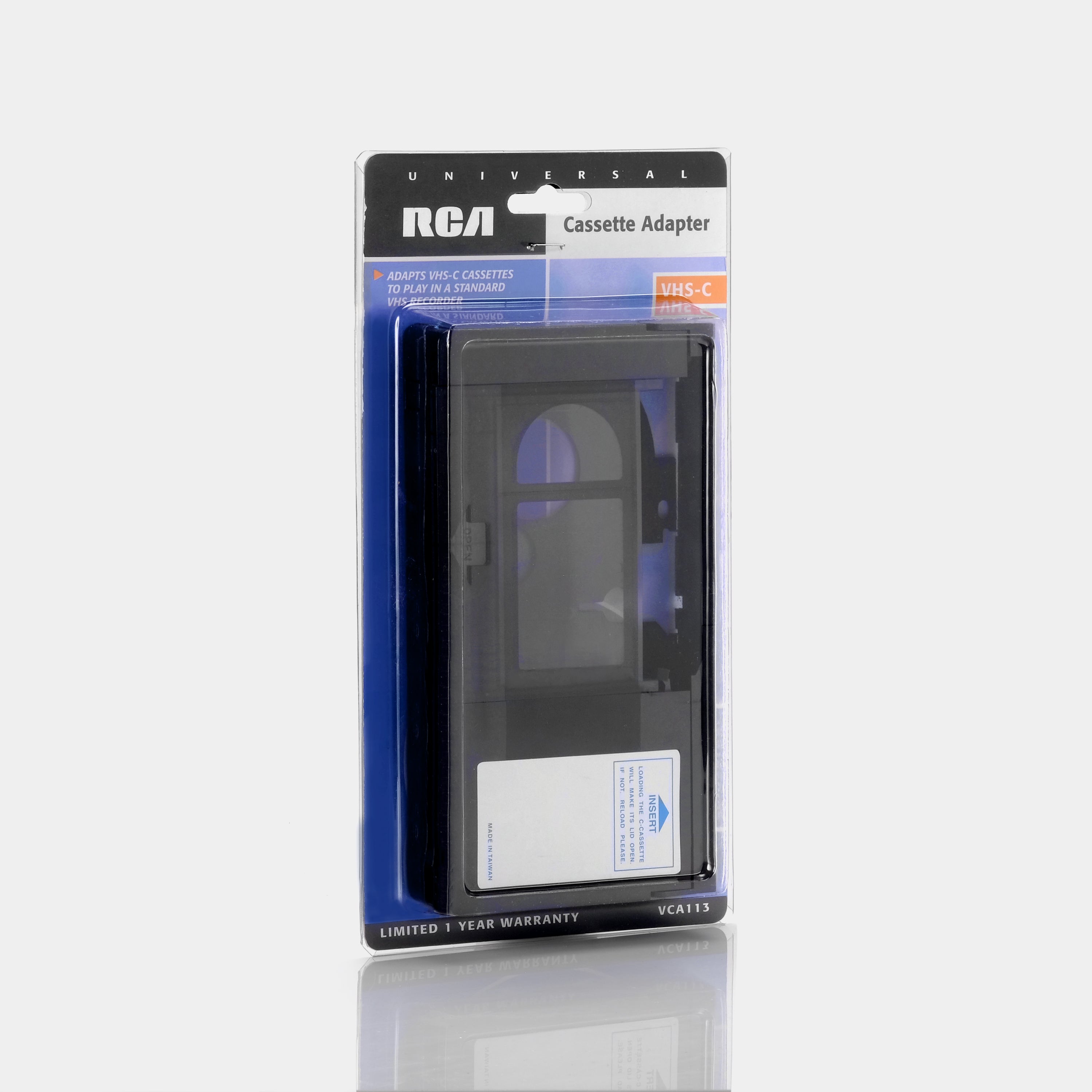 RCA Universal VHS-C Cassette Adapter VCA113