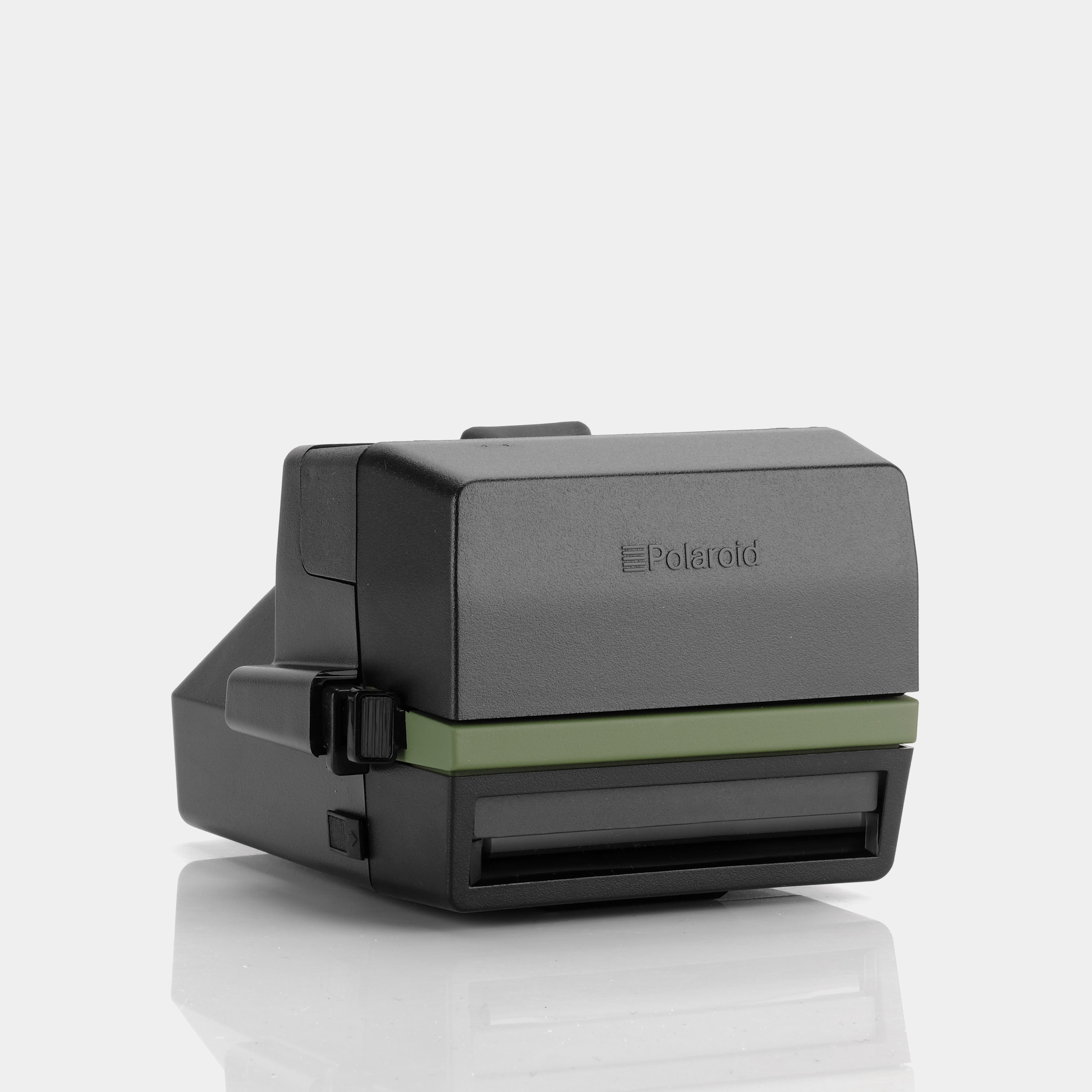Polaroid 600 Army Green Instant Film Camera