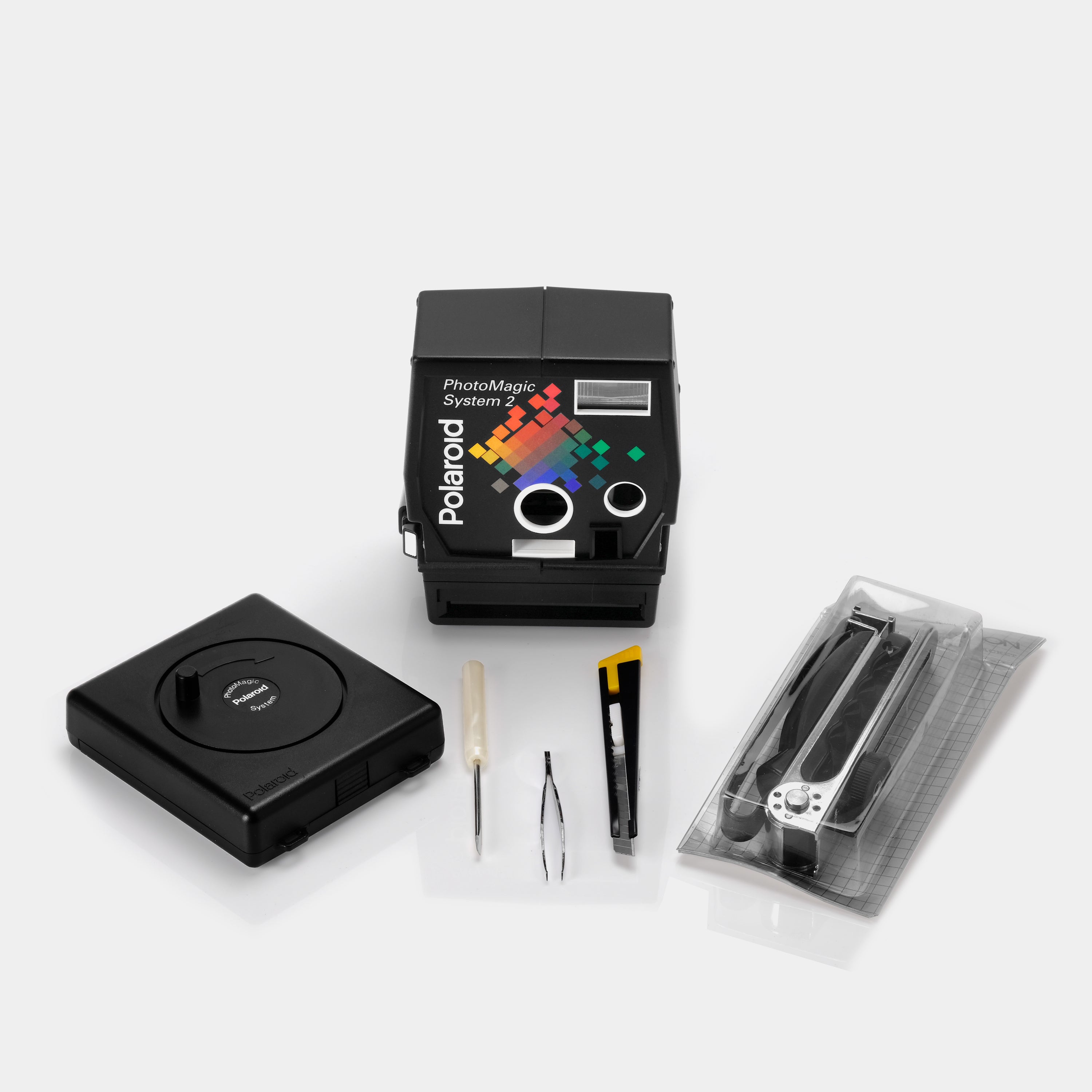 Polaroid Photo Magic System 2 Instant Film Camera With Case and Accessories