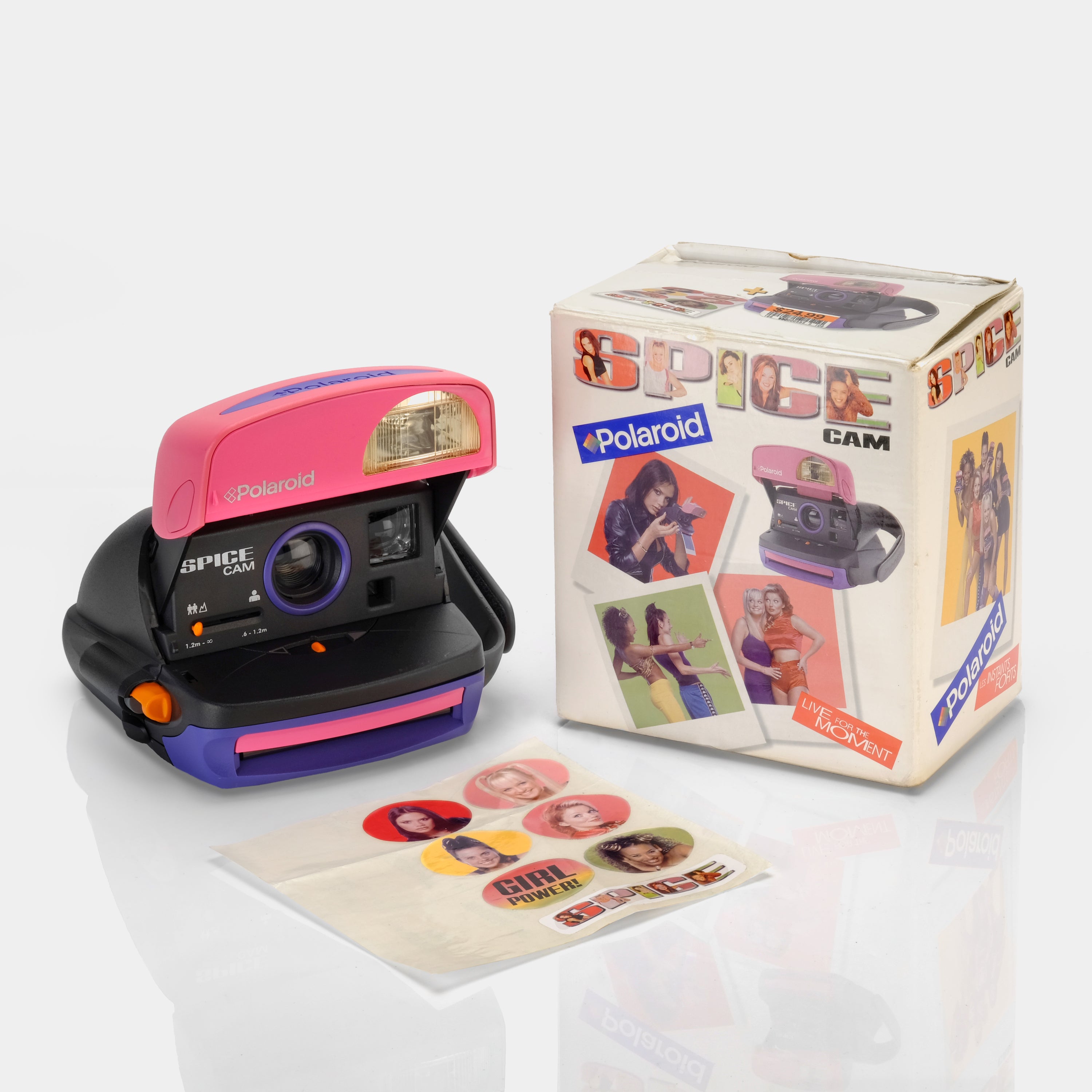 Polaroid 600 Spice Cam Instant Film Camera with Original Box