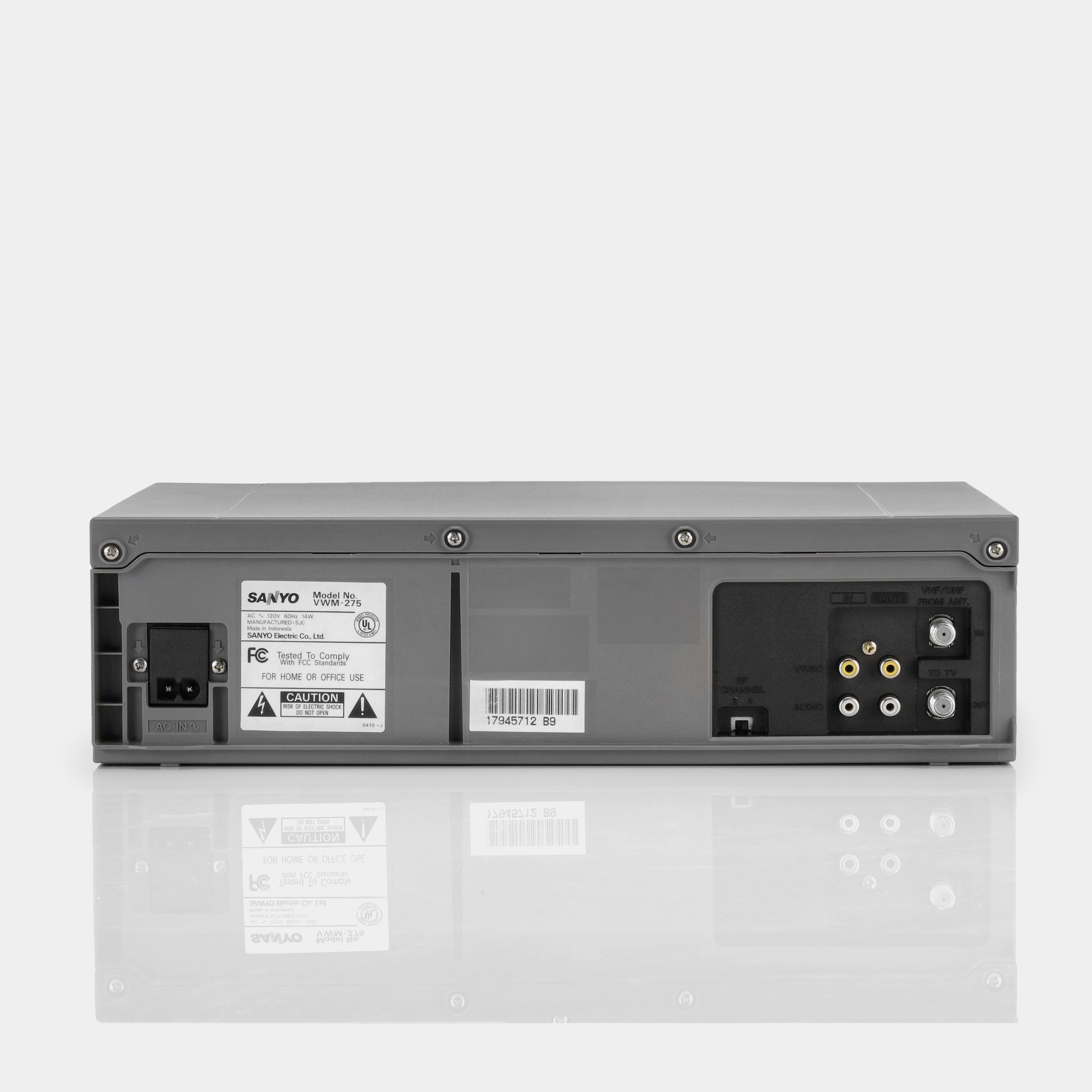 Sanyo VWM-275 VCR VHS Player