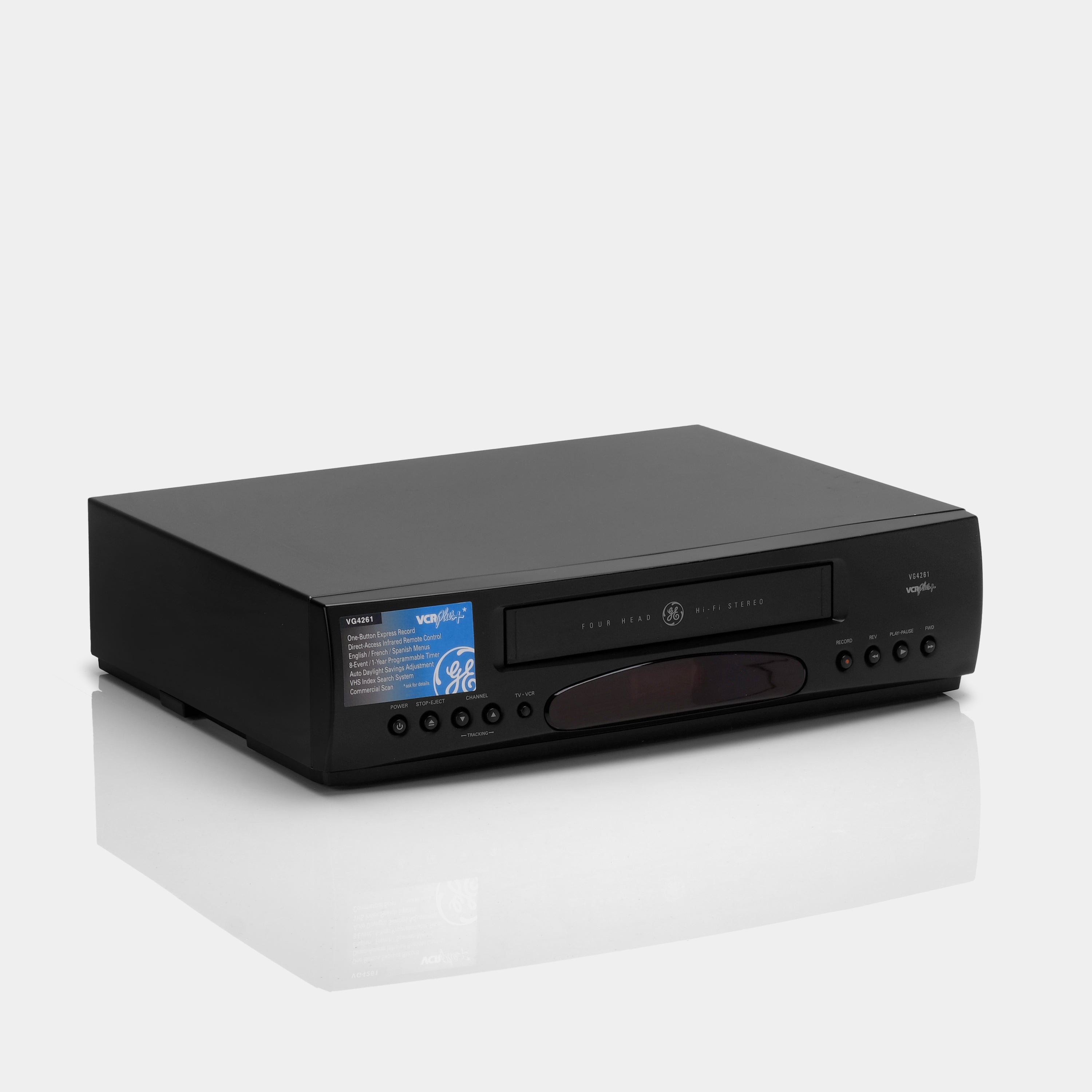 General Electric VG4261 VCR VHS Player