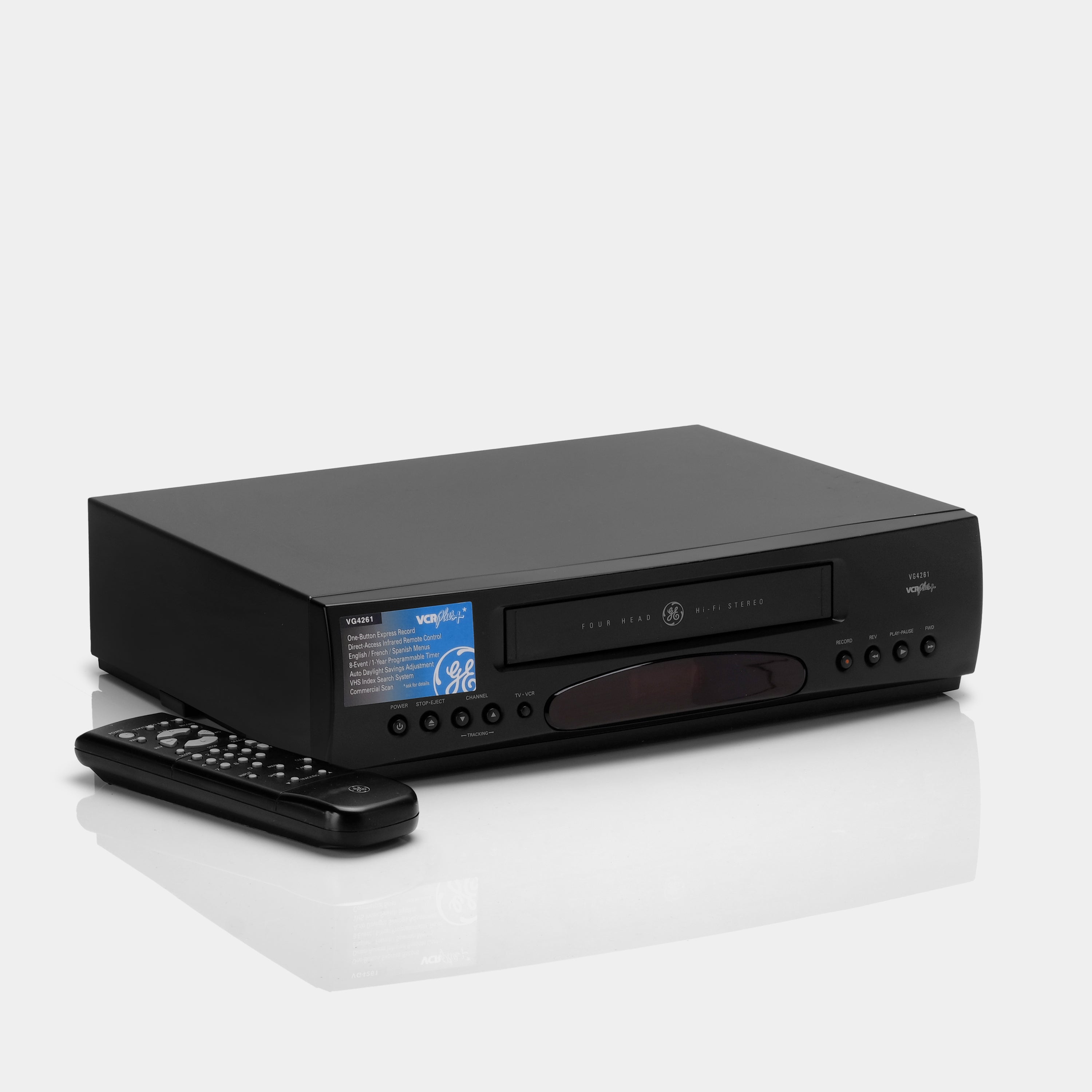 General Electric VG4261 VCR VHS Player