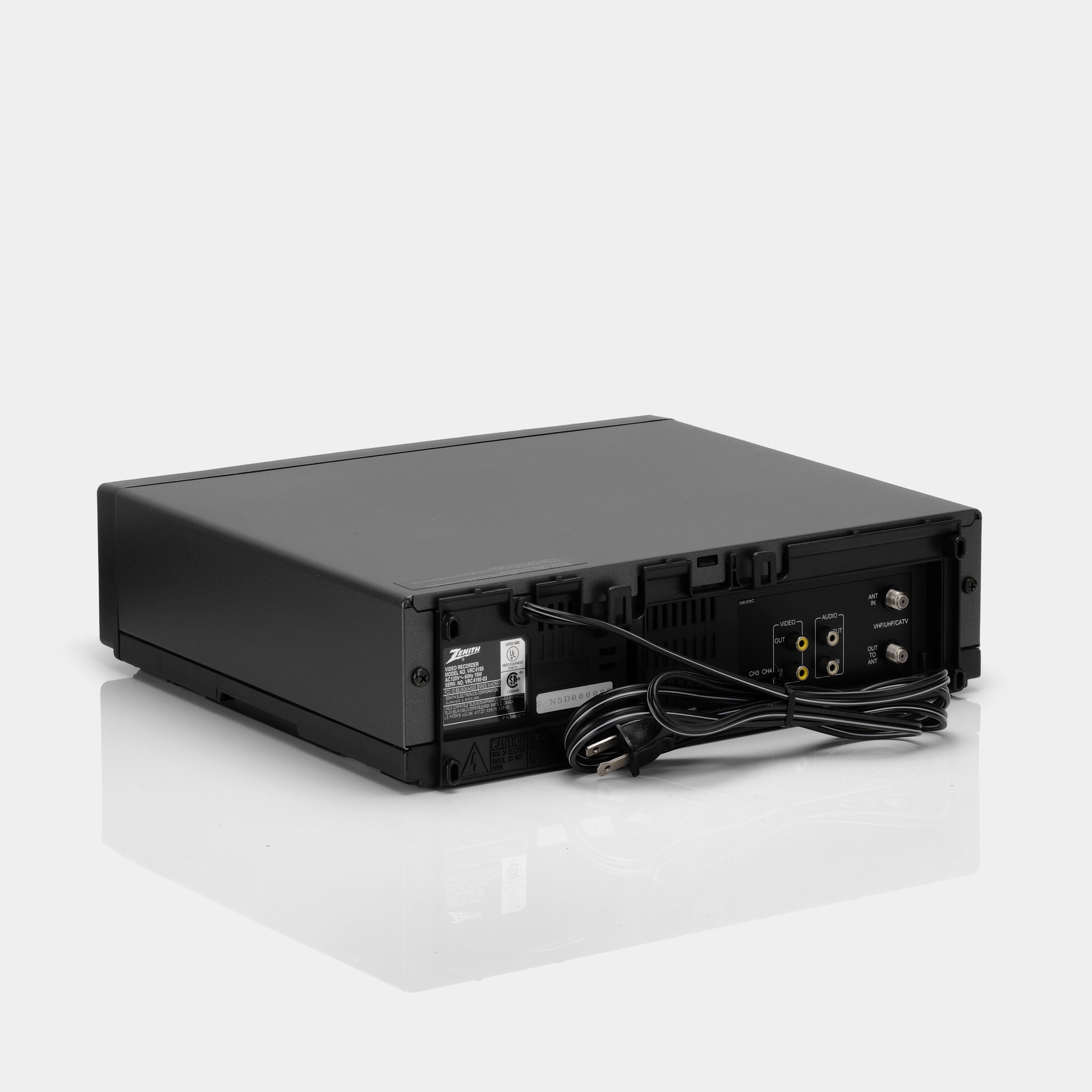 Zenith VRC4195 VCR VHS Player