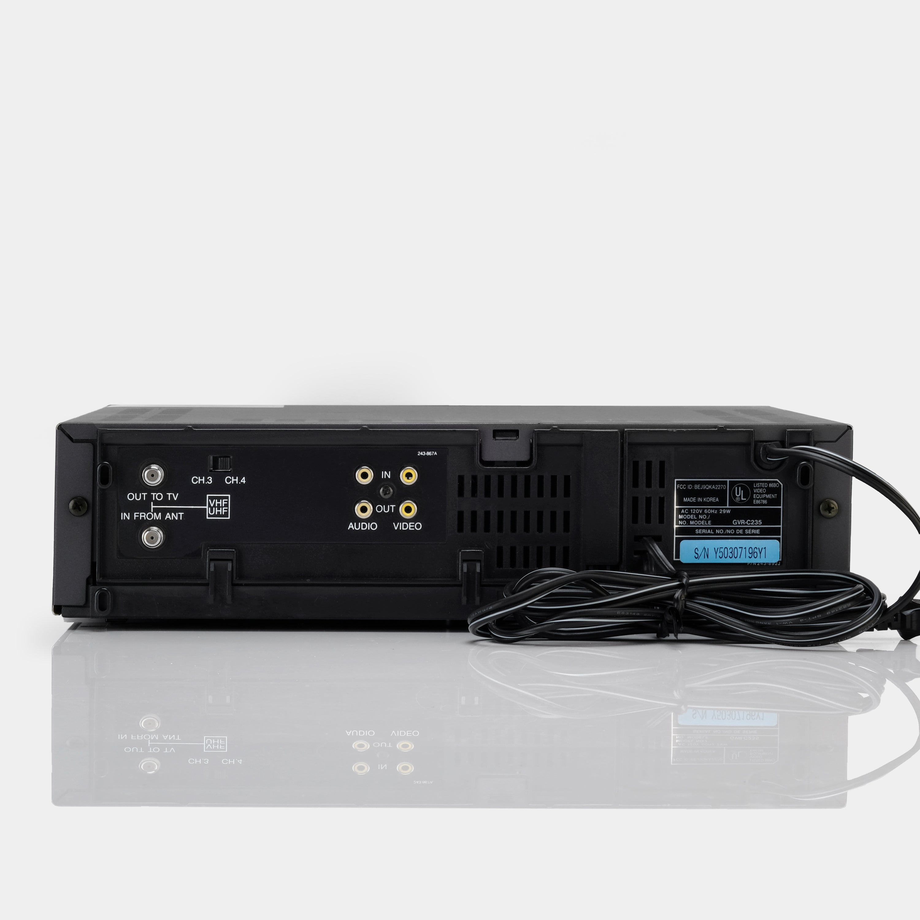 Goldstar GVR-C235 VCR VHS Player