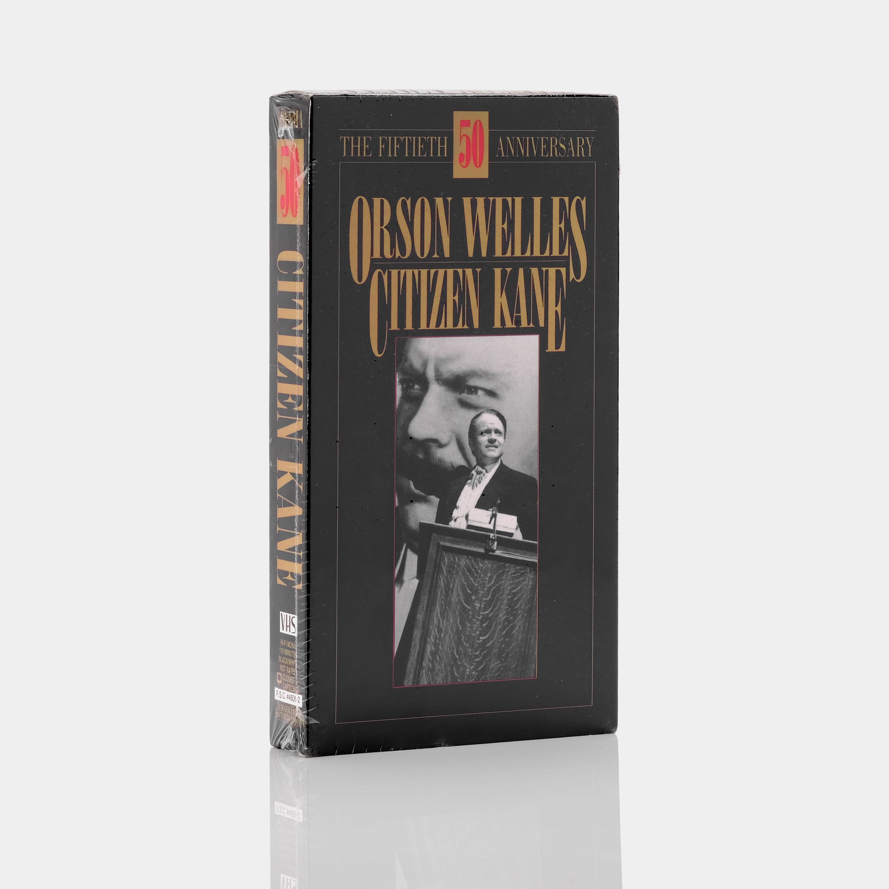 Citizen Kane (50th Anniversary Edition) (Sealed) VHS Tape