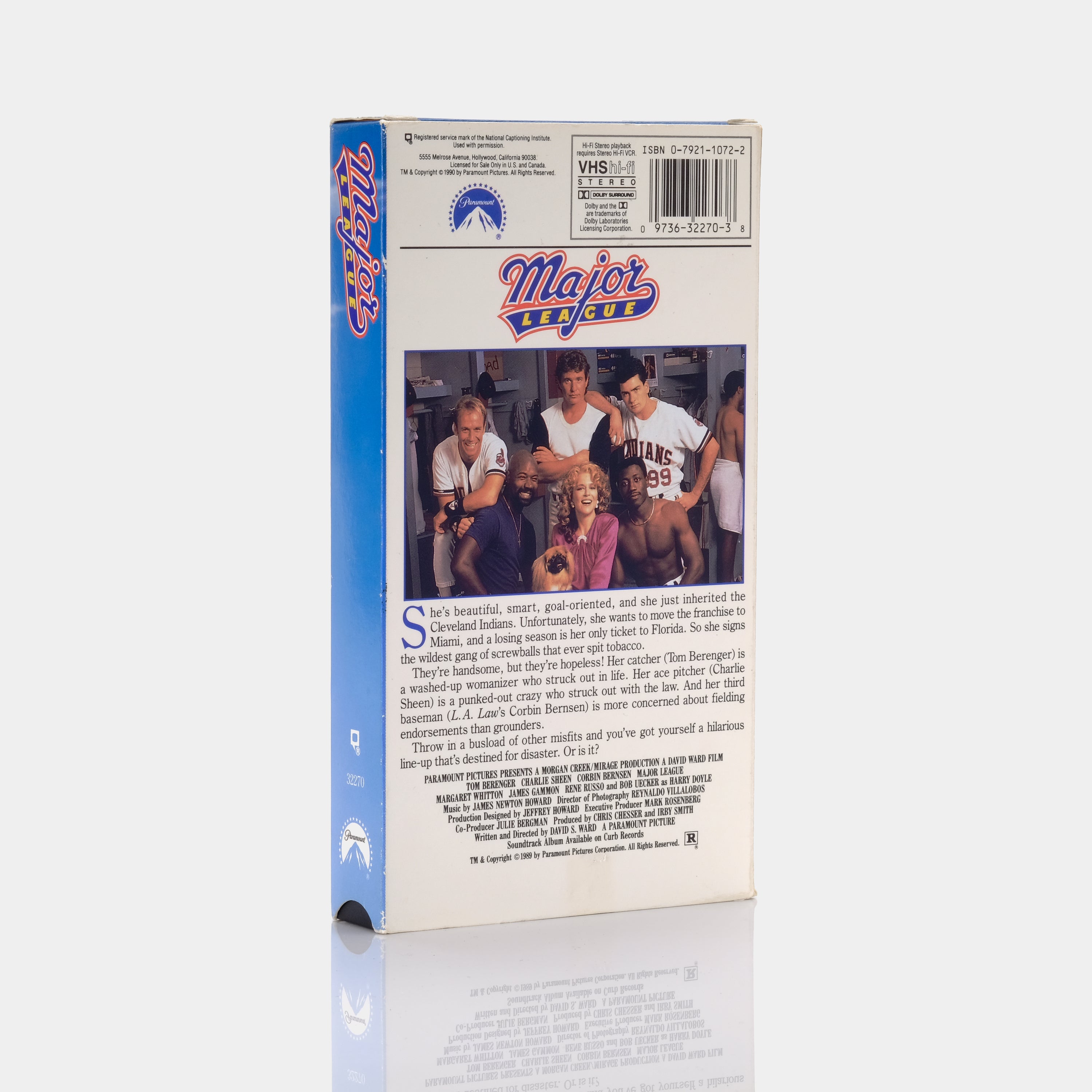 Major League VHS Tape