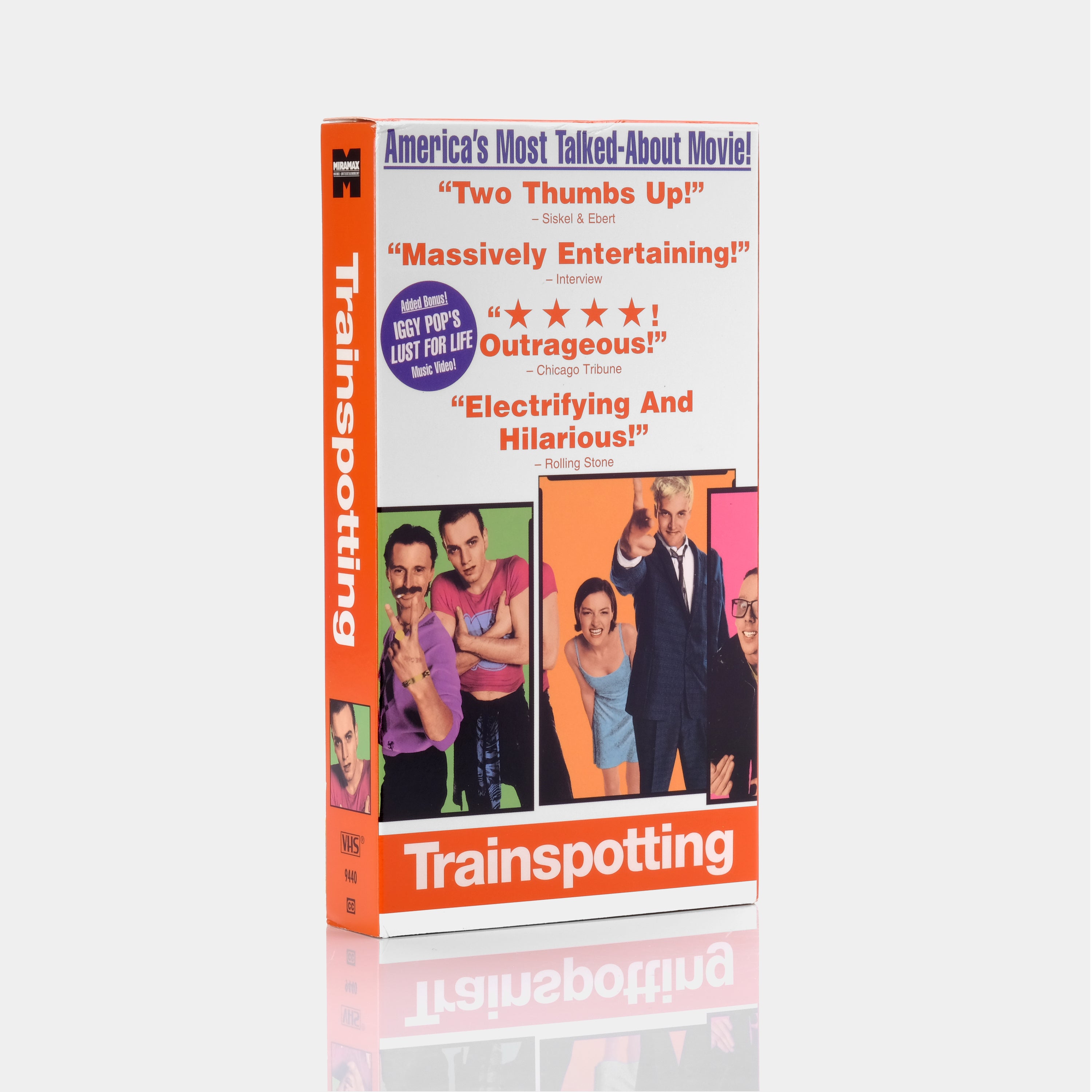 Trainspotting VHS Tape