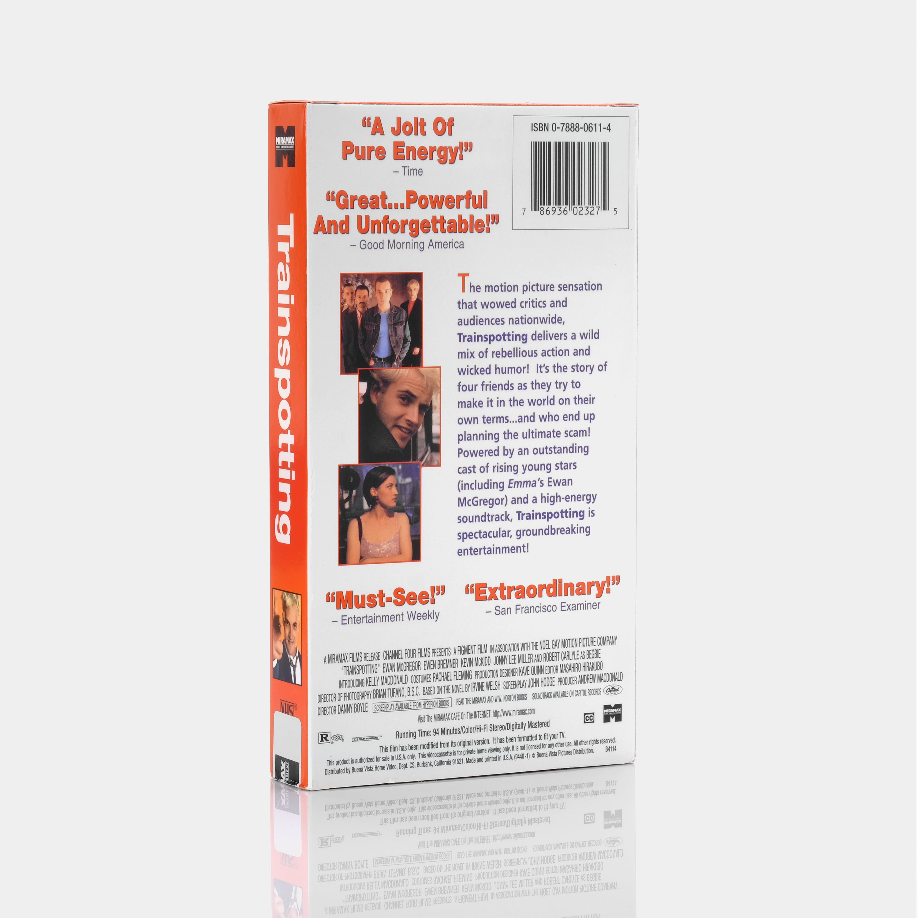 Trainspotting VHS Tape