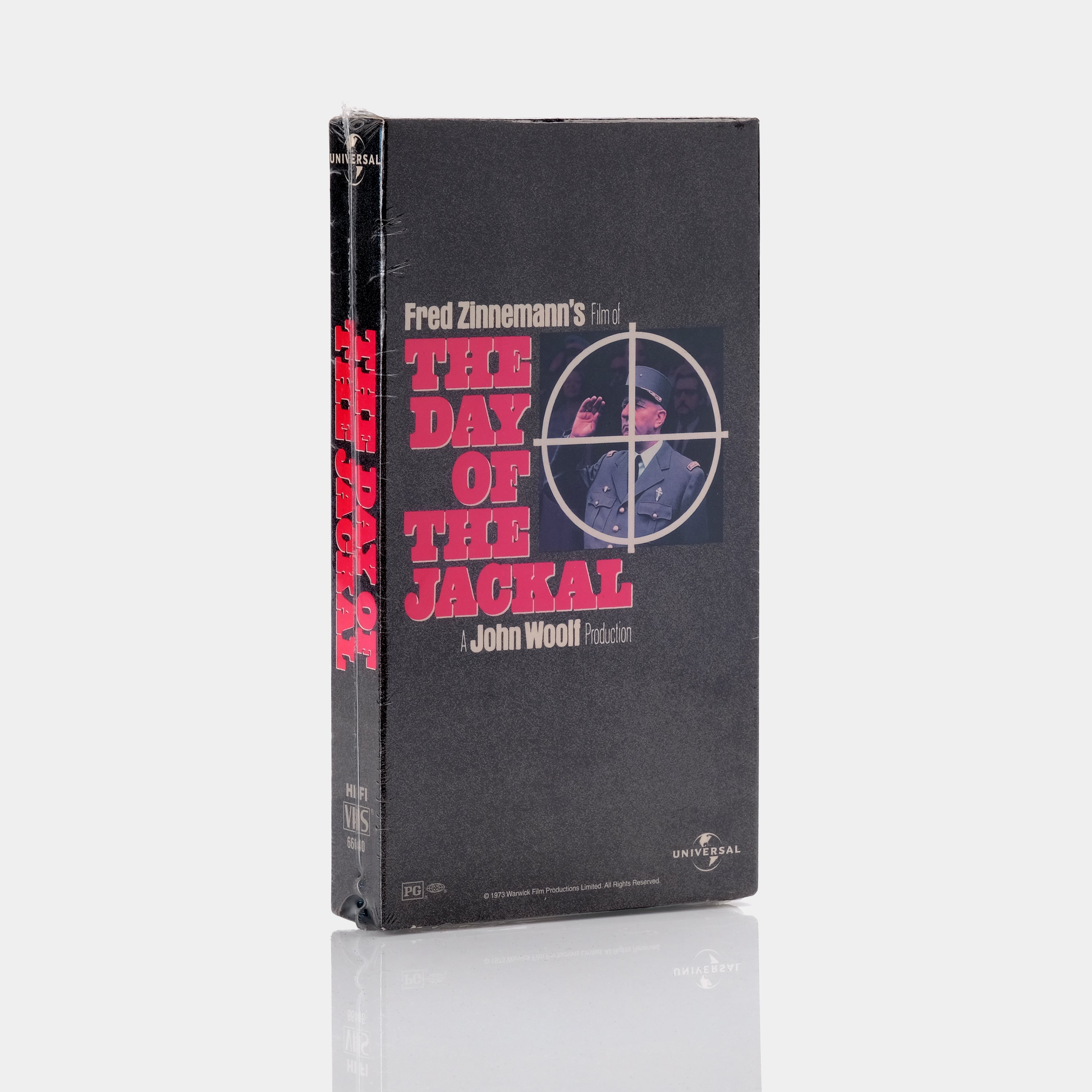 The Day of the Jackal (Sealed) VHS Tape