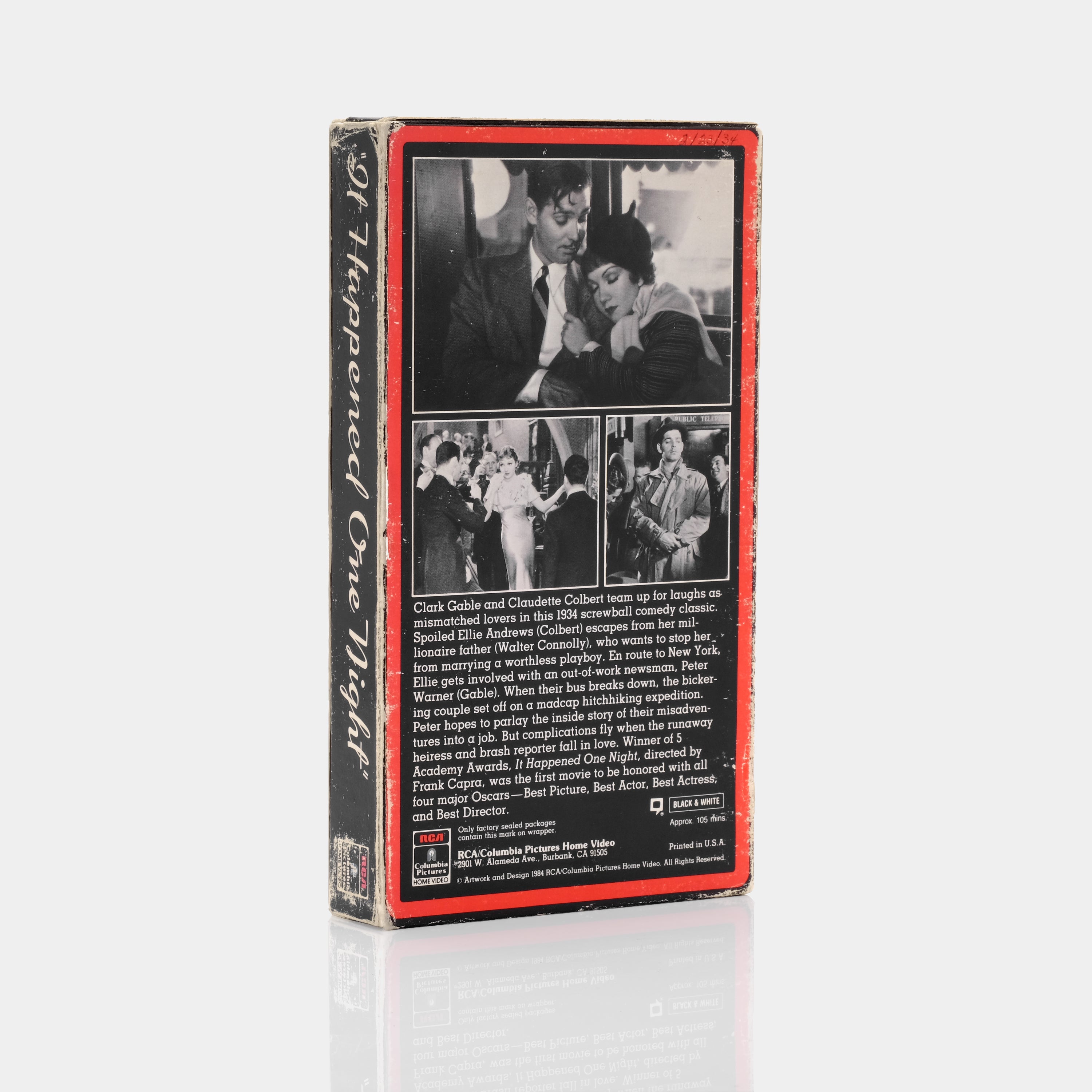 It Happened One Night VHS Tape