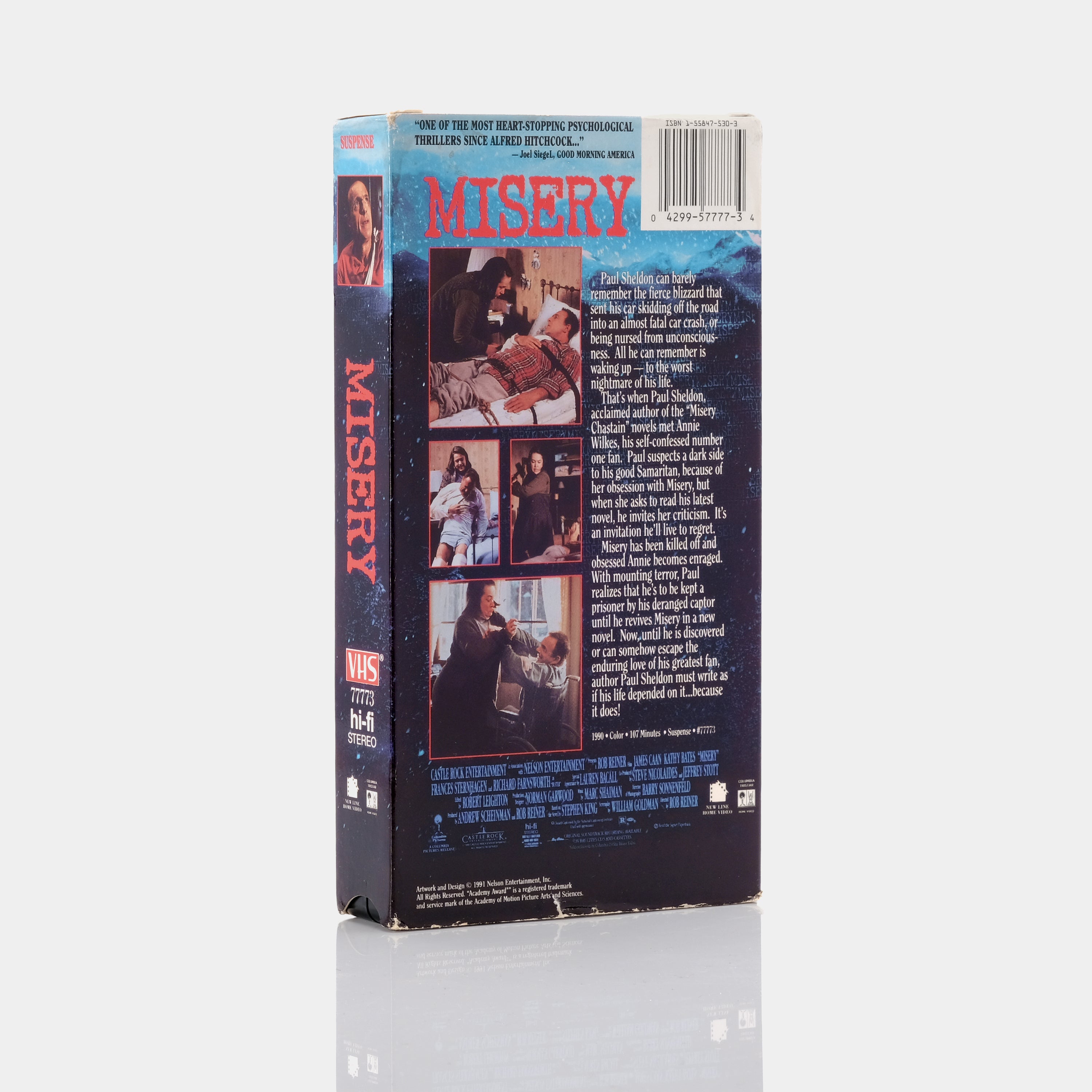 Misery VHS Tape