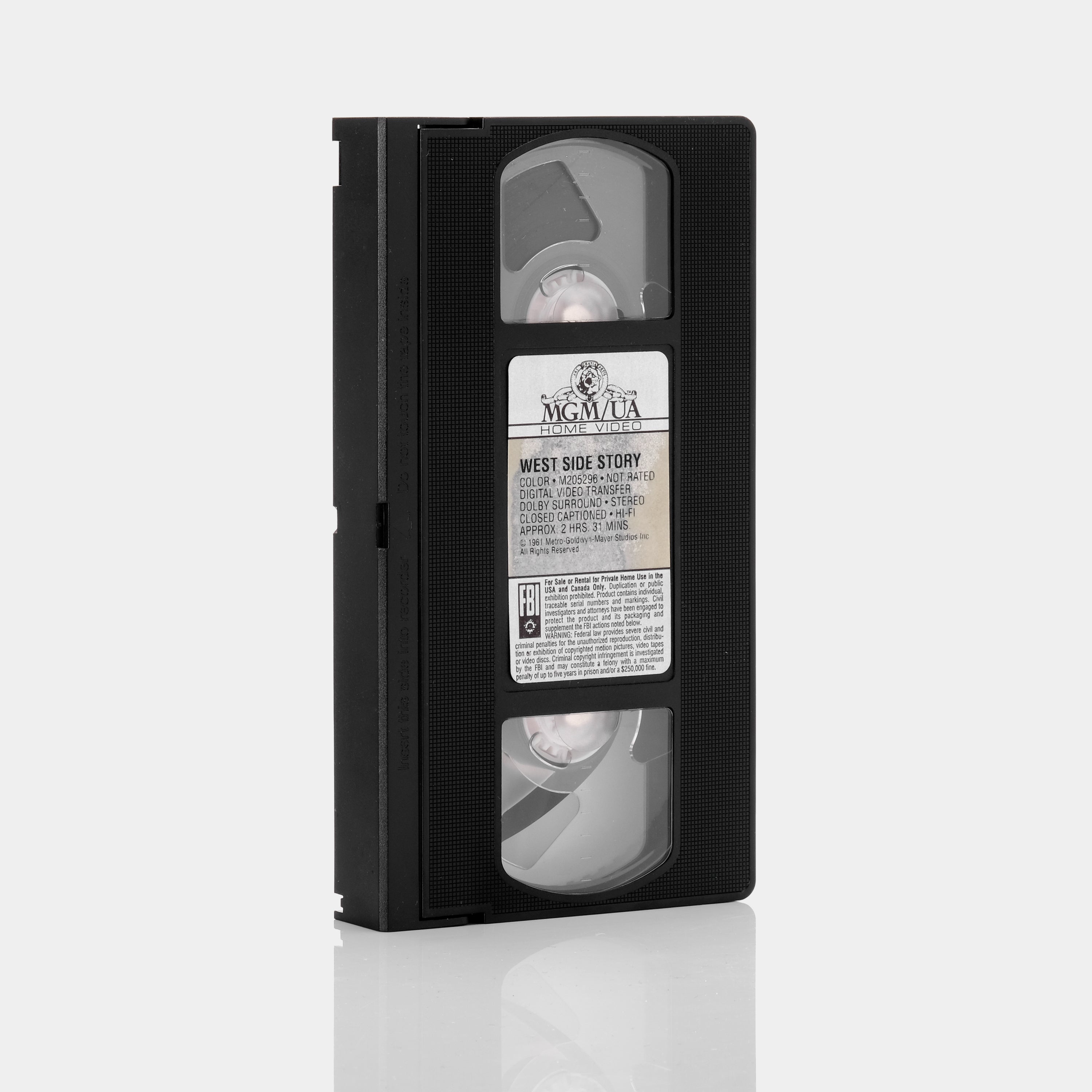 West Side Story VHS Tape
