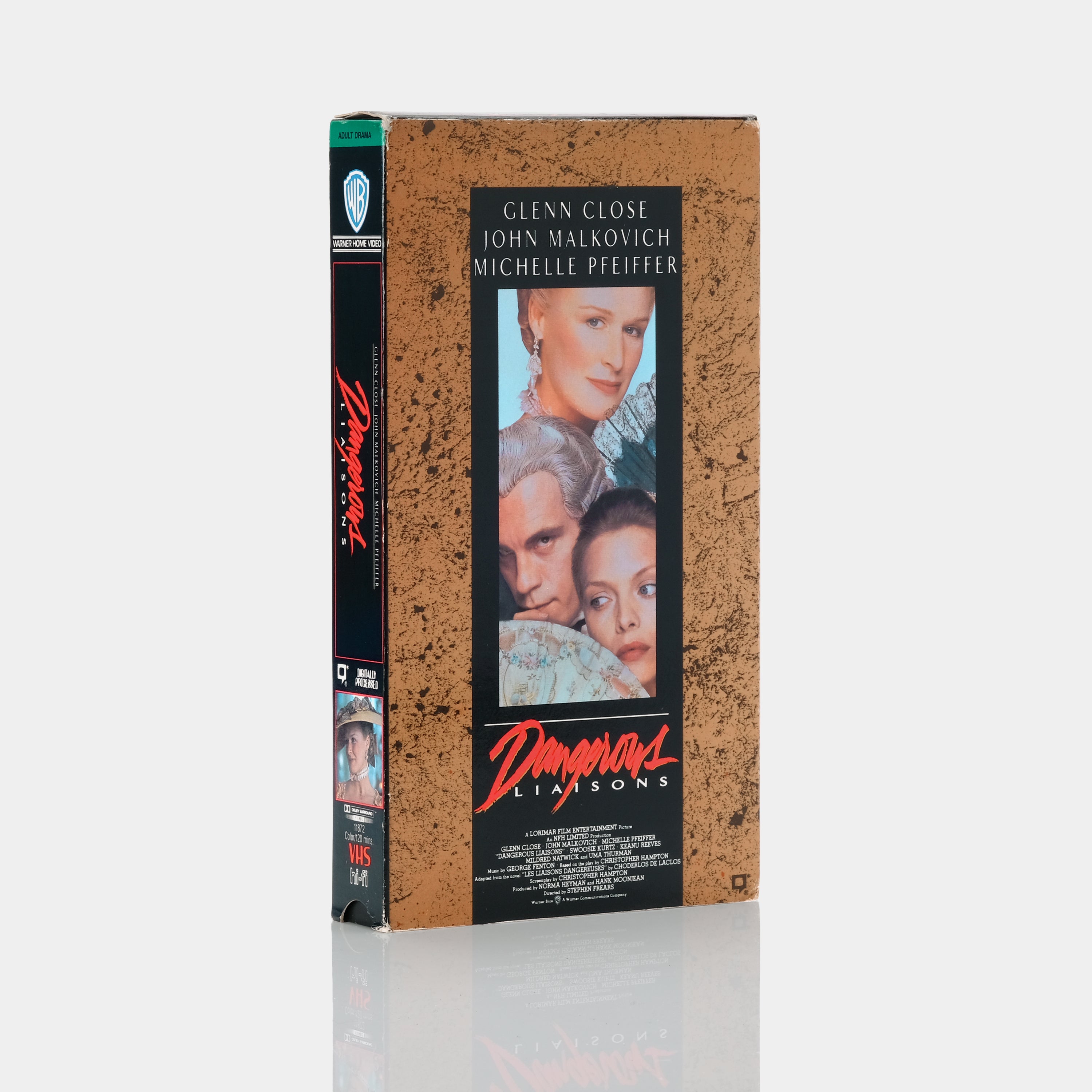 Dangerous Liaisons VHS Tape