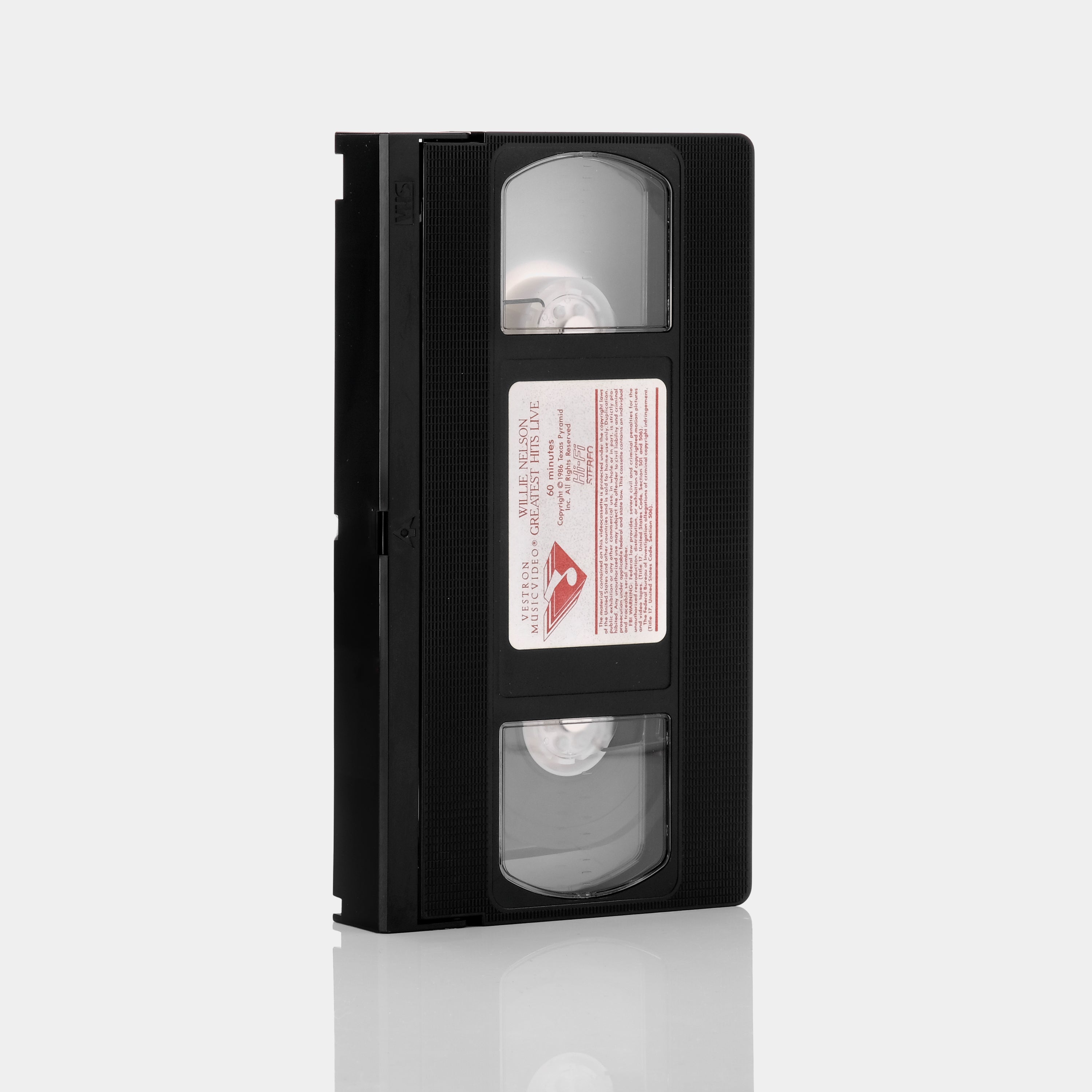 Willie Nelson Greatest Hits Live VHS Tape