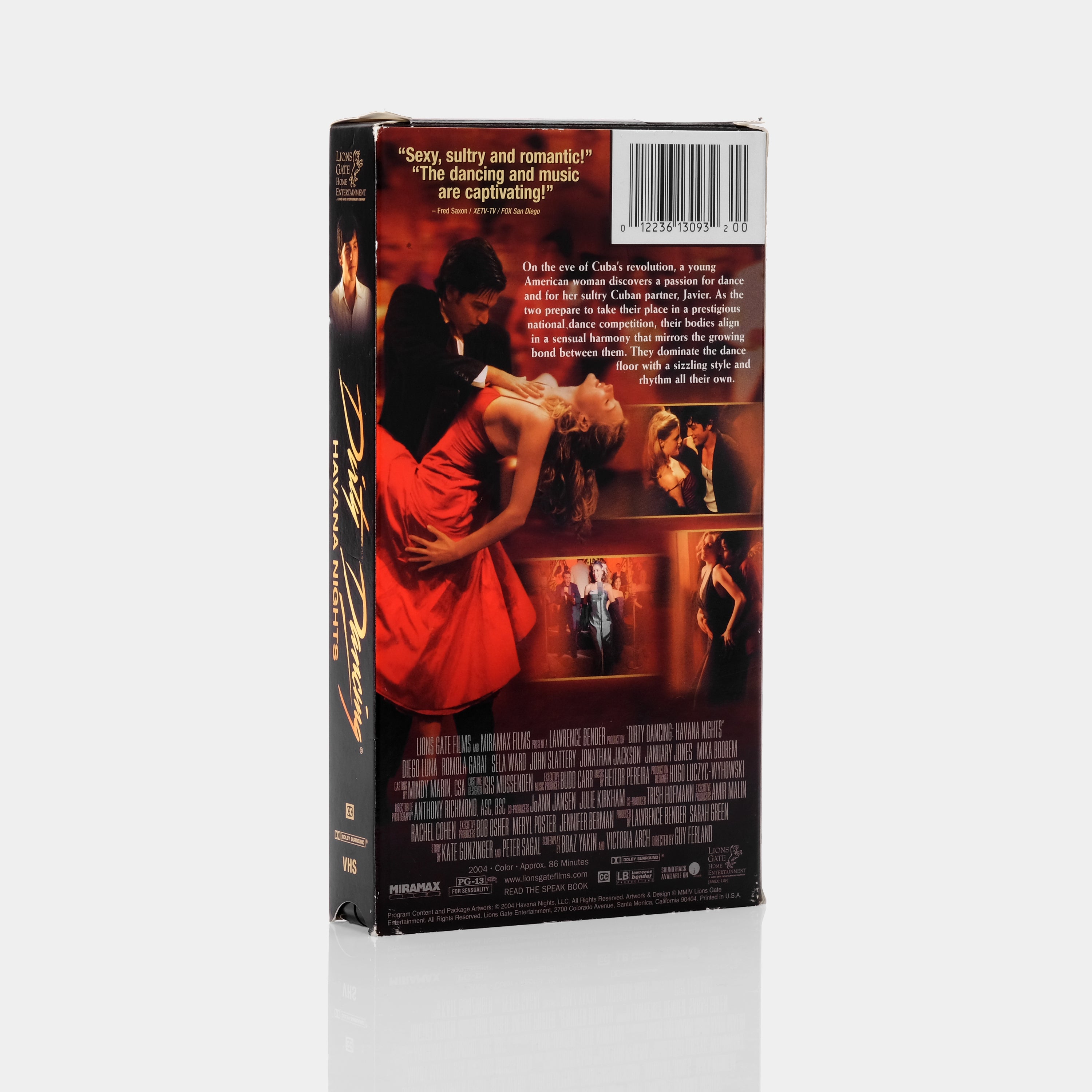 Dirty Dancing Havana Nights VHS Tape