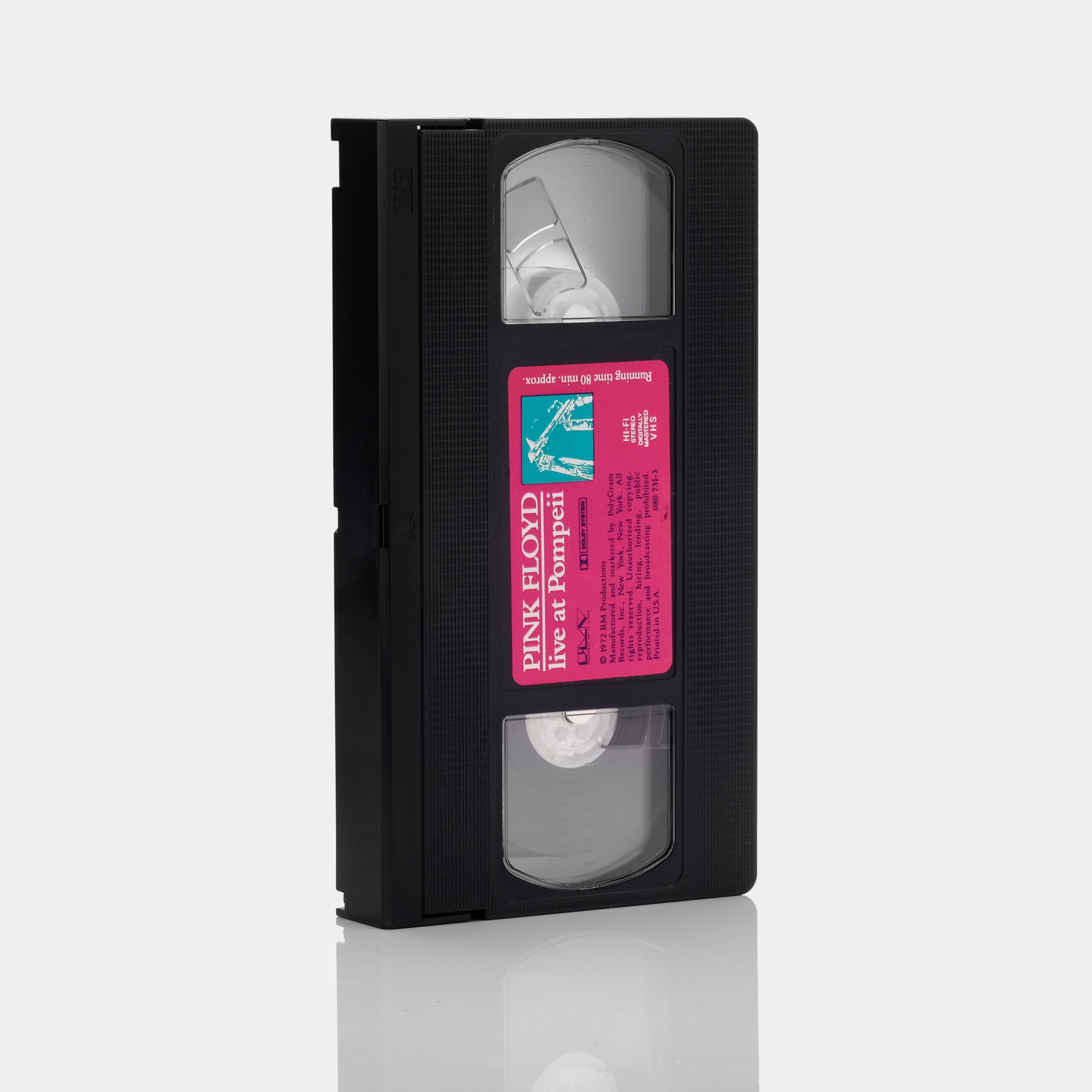 Pink Floyd: Live At Pompeii VHS Tape