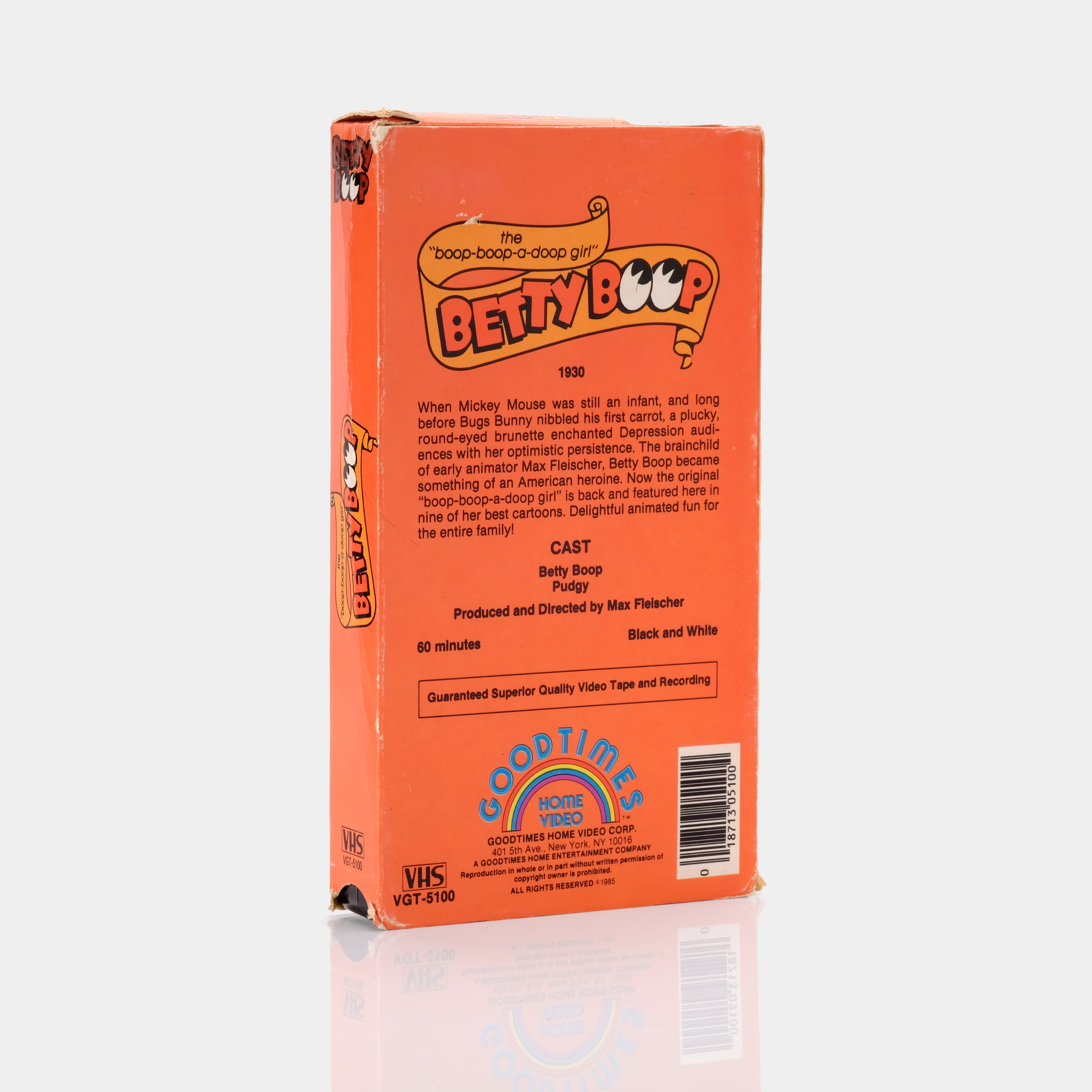 Betty Boop VHS Tape
