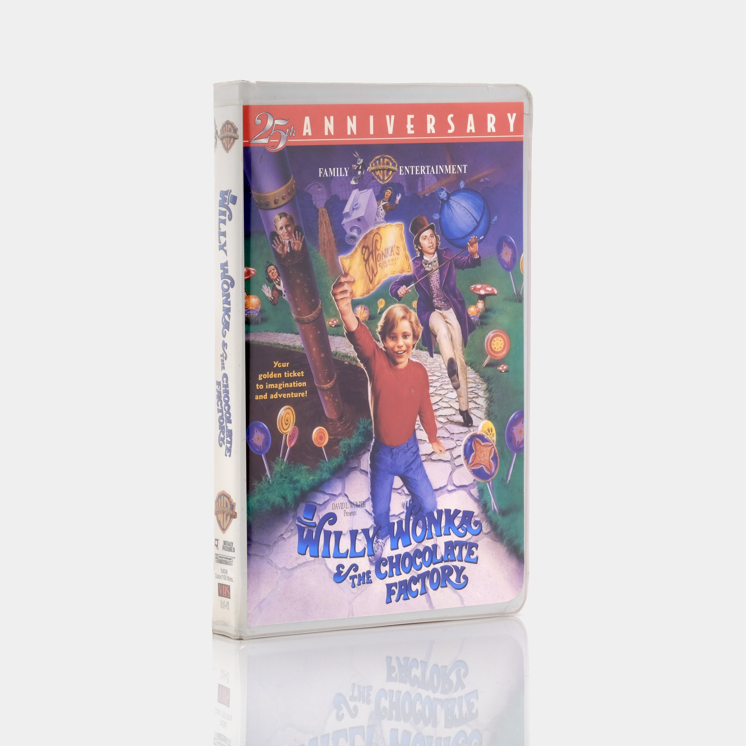 Willy Wonka & The Chocolate Factory (25th Anniversary Edition) VHS Tape
