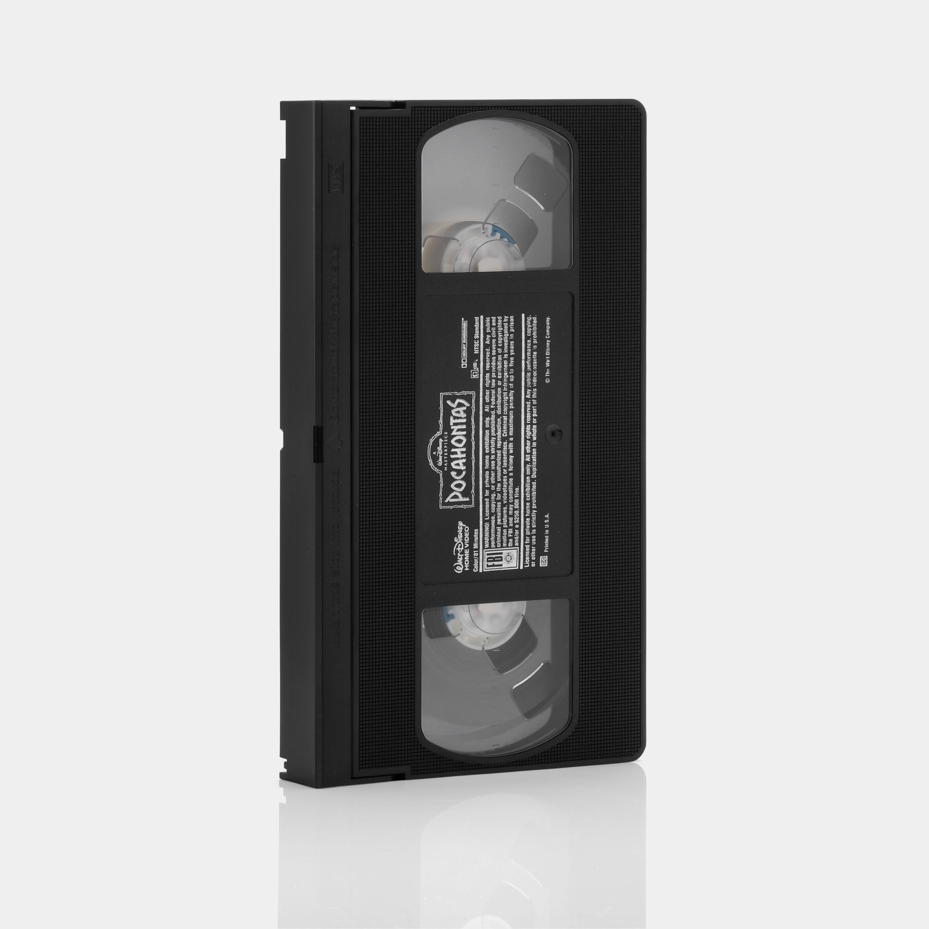 Disney's Pocahontas (Masterpiece Collection) VHS Tape